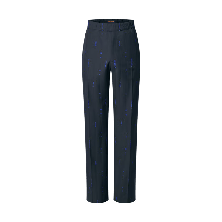 Tailored Wool Drawstring Trousers