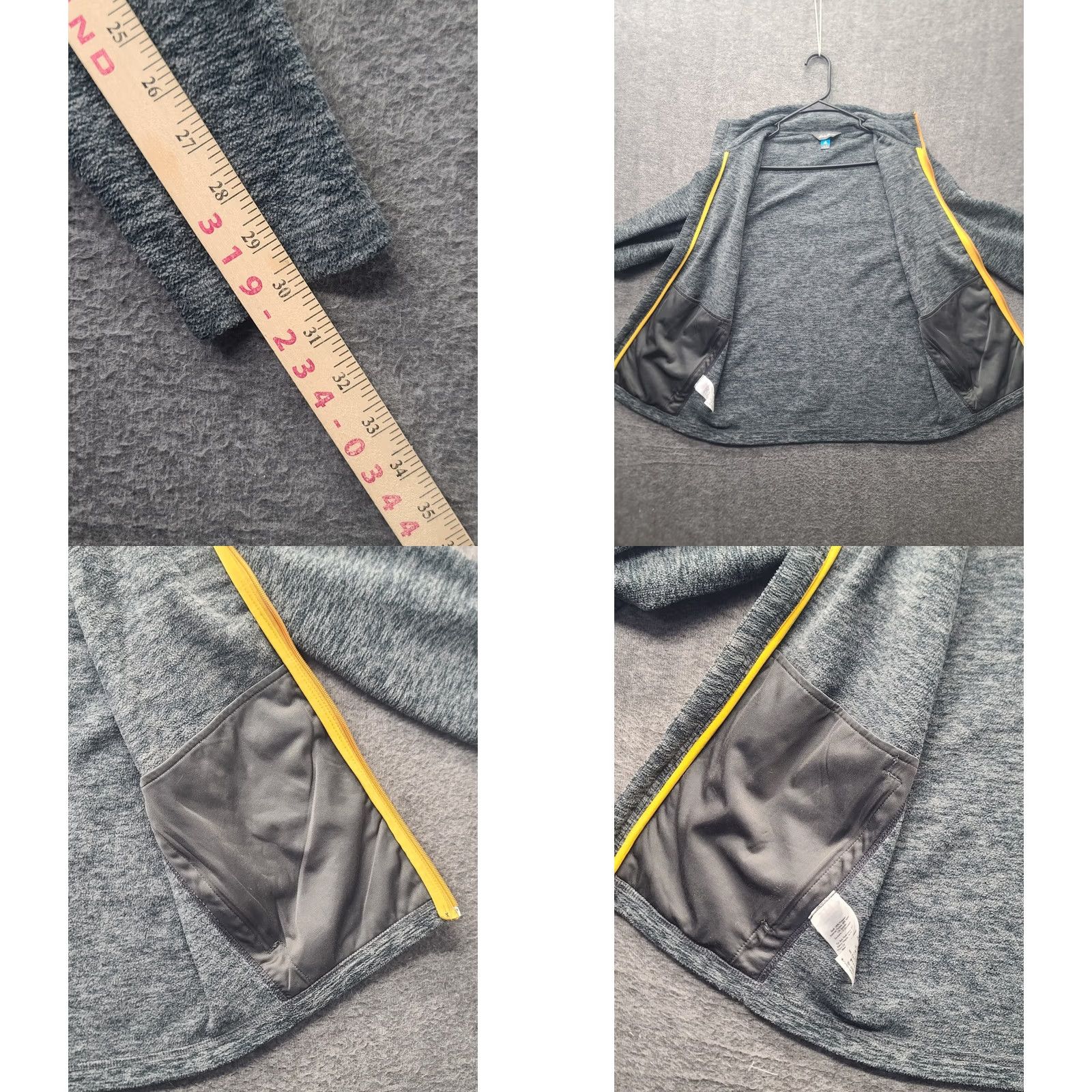 Eddie Bauer Eddie Bauer First Ascent Cloud Layer Pro Jacket Mens S Regular Fit Zip Pockets Gray Mid-Length Coat Outdoors Weather Jacket Size US S / EU 44-46 / 1 - 8 Thumbnail