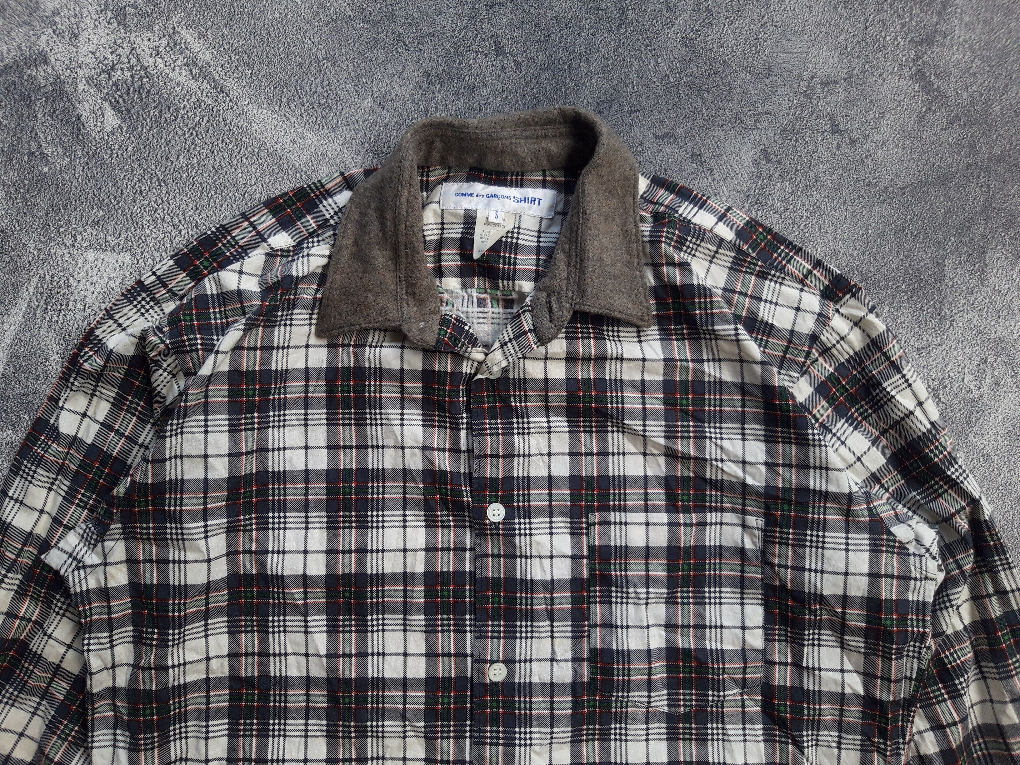 Comme des Garcons Homme Plus × Comme des Garcons SHIRT × Japanese Brand COMME des GARCONS SHIRT Long Sleeve t-shirt Size US S / EU 44-46 / 1 - 2 Thumbnail