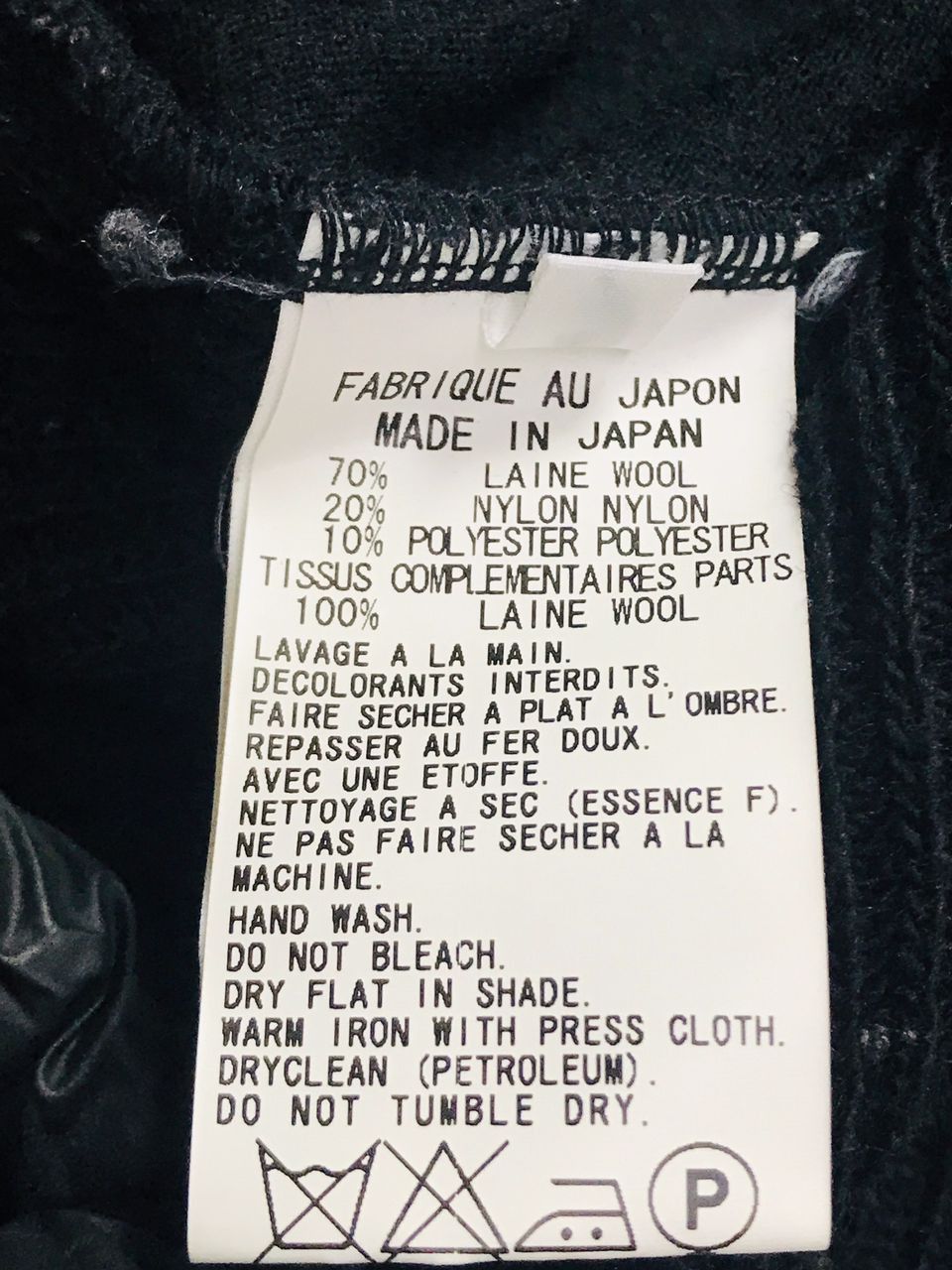 Yohji Yamamoto Y's Yohji Yamamoto Zip Up Big Left Pocket Knitwear Size US M / EU 48-50 / 2 - 5 Thumbnail