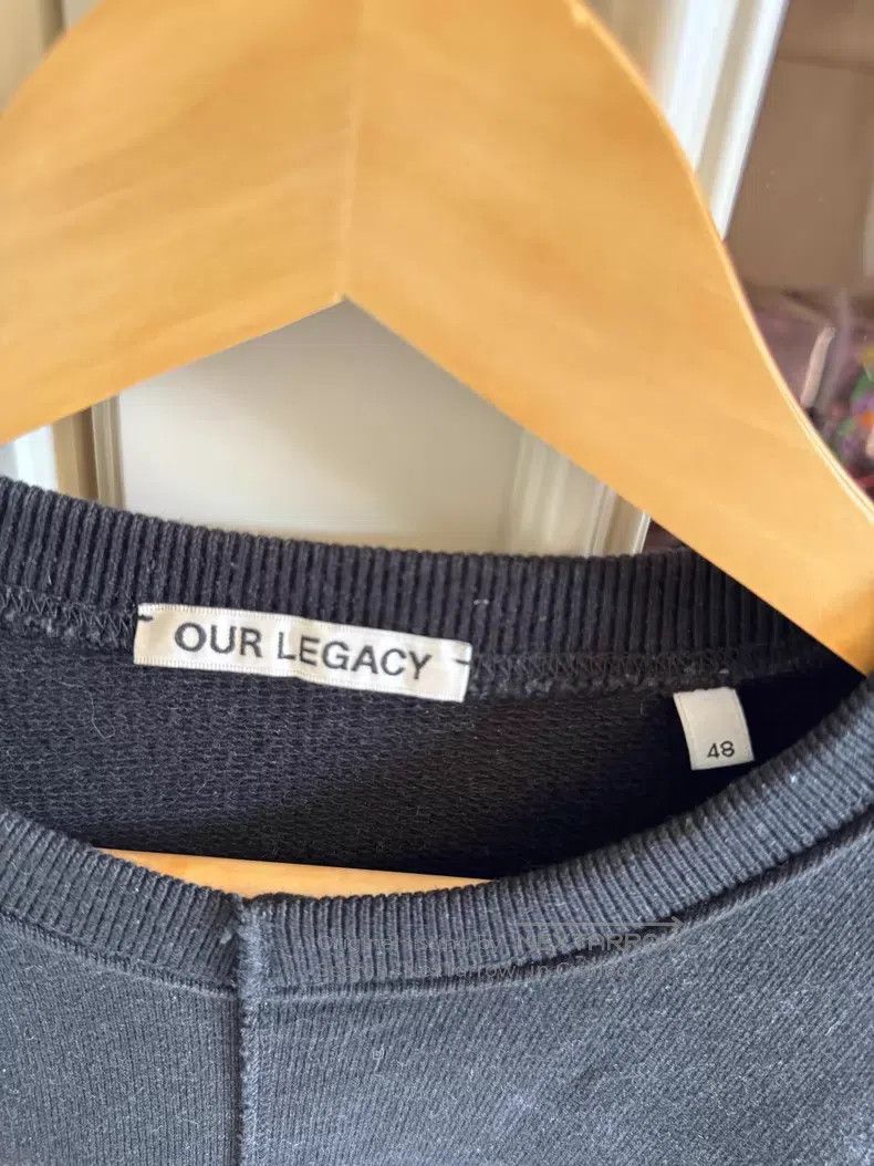 Our Legacy Our Legacy Patchwork Washed Round Neck Sweatshirt Size US M / EU 48-50 / 2 - 2 Thumbnail
