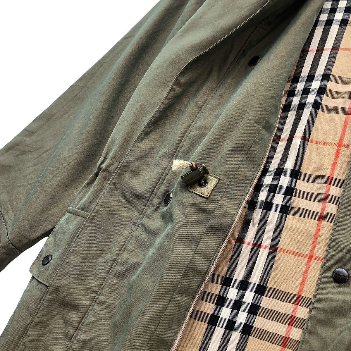 Burberry Vintage Burberrys Lined Novacheck Jacket For Women Size M / US 6-8 / IT 42-44 - 10 Thumbnail