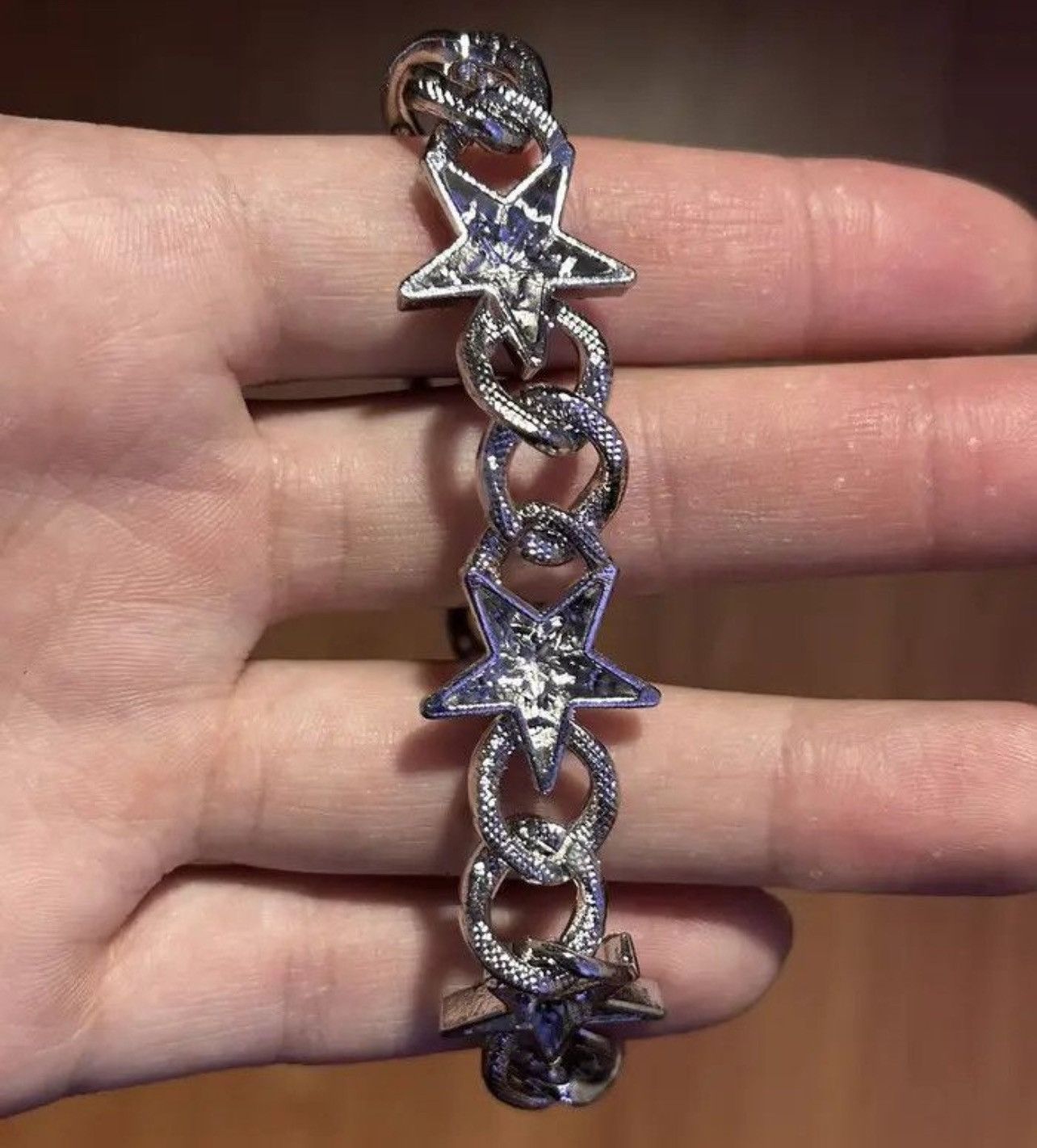 Japanese Brand Crystal Star Bracelet Size ONE SIZE - 3 Thumbnail