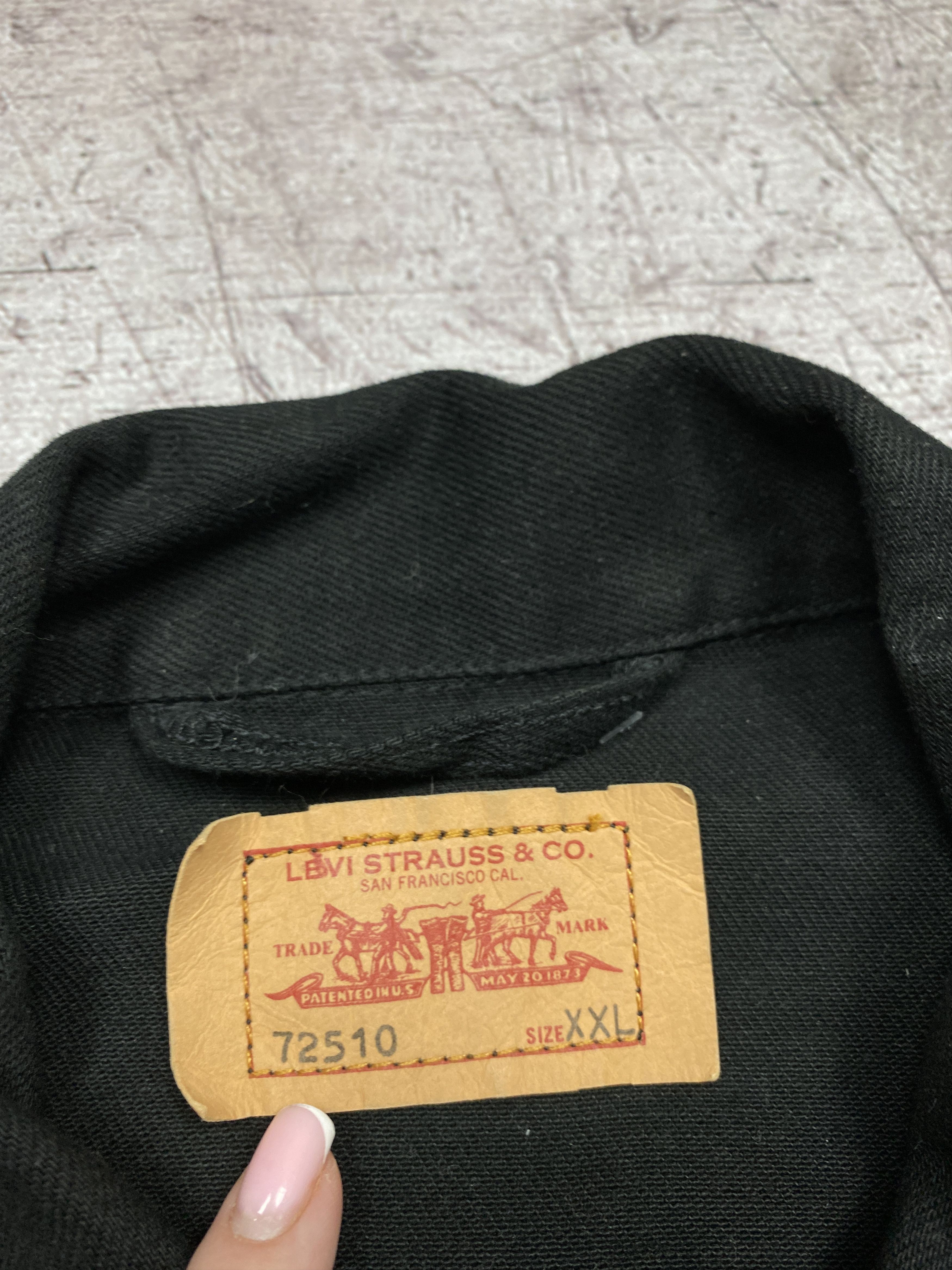 Levi's × Levi's Vintage Clothing Levi's Vintage Mens Denim Trucker Jacket Size US XXL / EU 58 / 5 - 5 Thumbnail