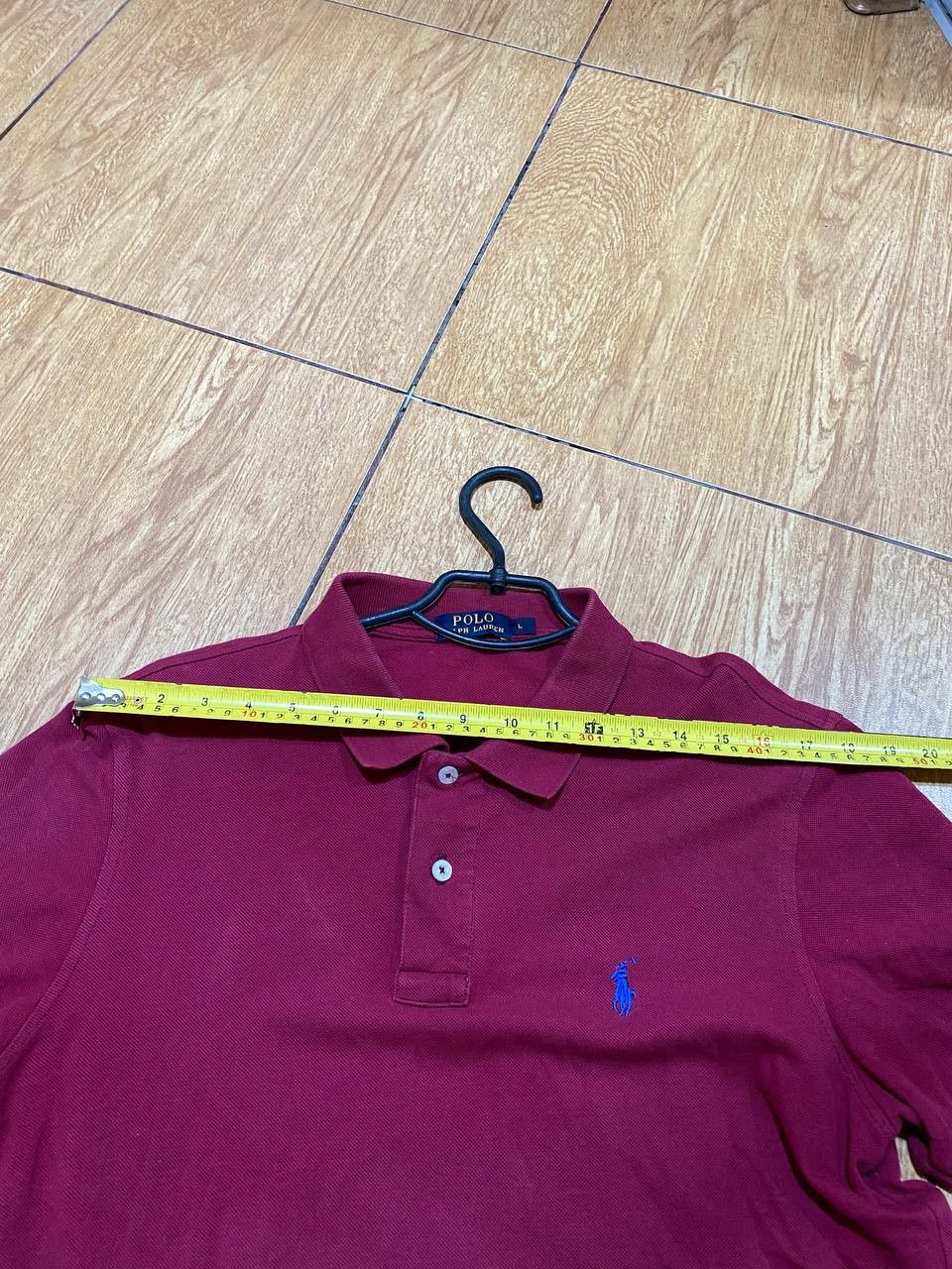Polo Ralph Lauren Vintage Polo Ralph Lauren 100% Cotton Polo Size L Size US L / EU 52-54 / 3 - 9 Thumbnail