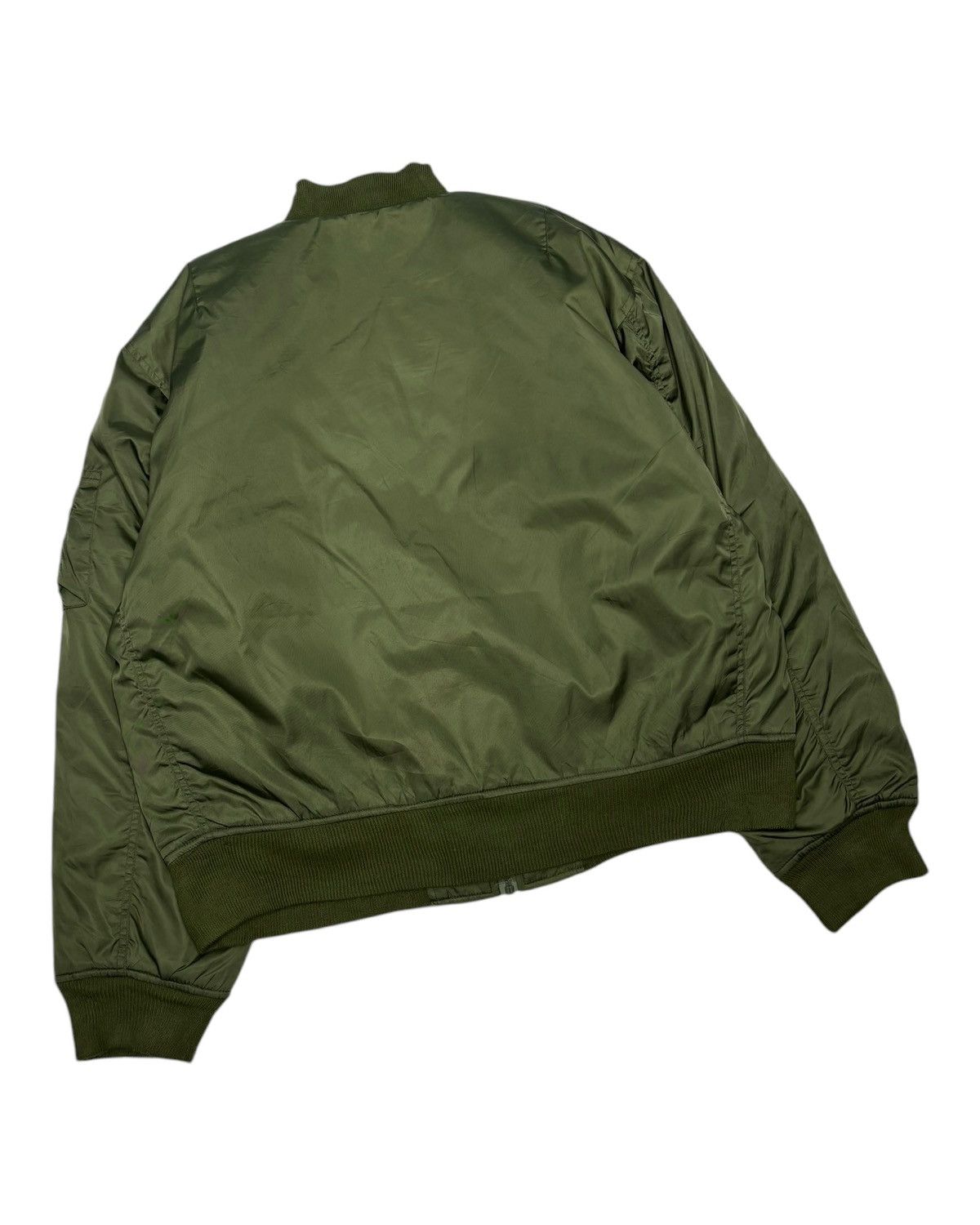 Alpha Industries 🔥VINTAGE MACHOPE AIR FORCE INTERMEDIATE MA-1 BOMBER JACKET Size US XL / EU 56 / 4 - 11 Thumbnail