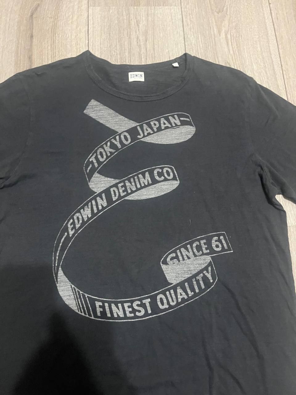 Edwin × Japanese Brand Edwin T shirt Japan brand Graphic Print Large Size US L / EU 52-54 / 3 - 2 Thumbnail
