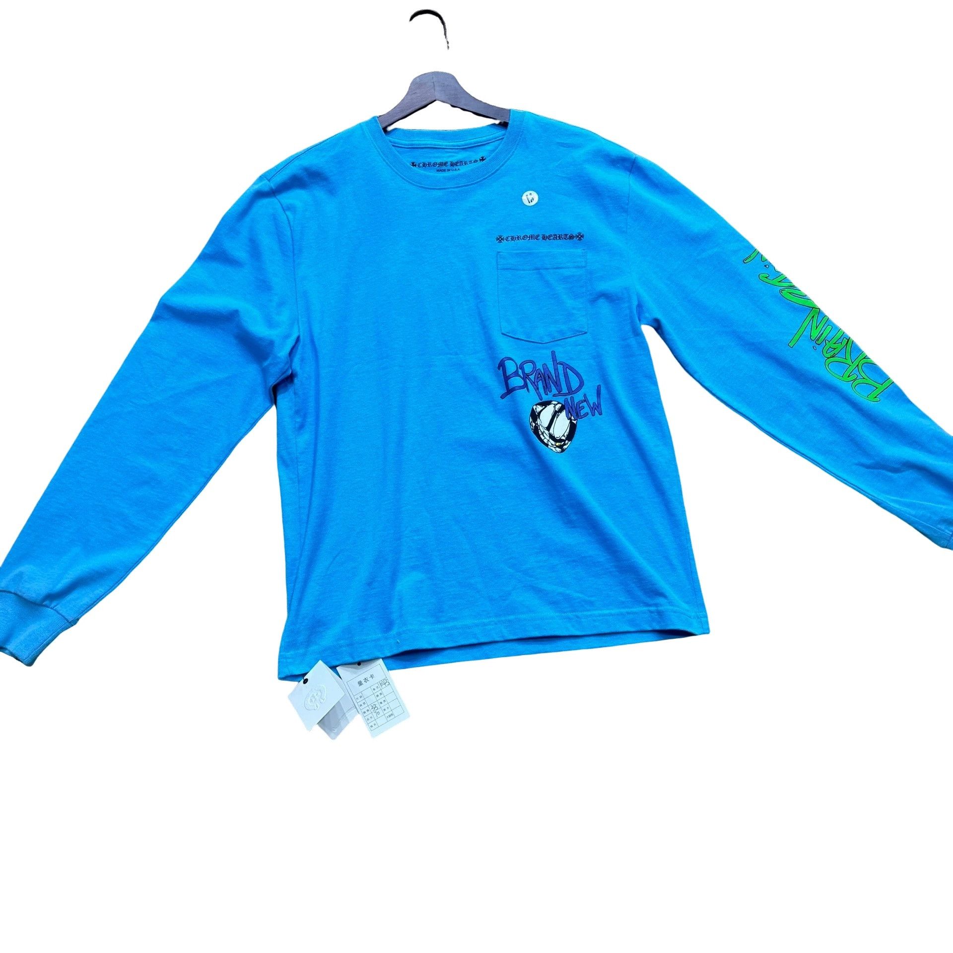Chrome Hearts Chrome Hearts Matty Boy Brain Long Sleeve T-Shirt M Size US M / EU 48-50 / 2 - 1 Thumbnail