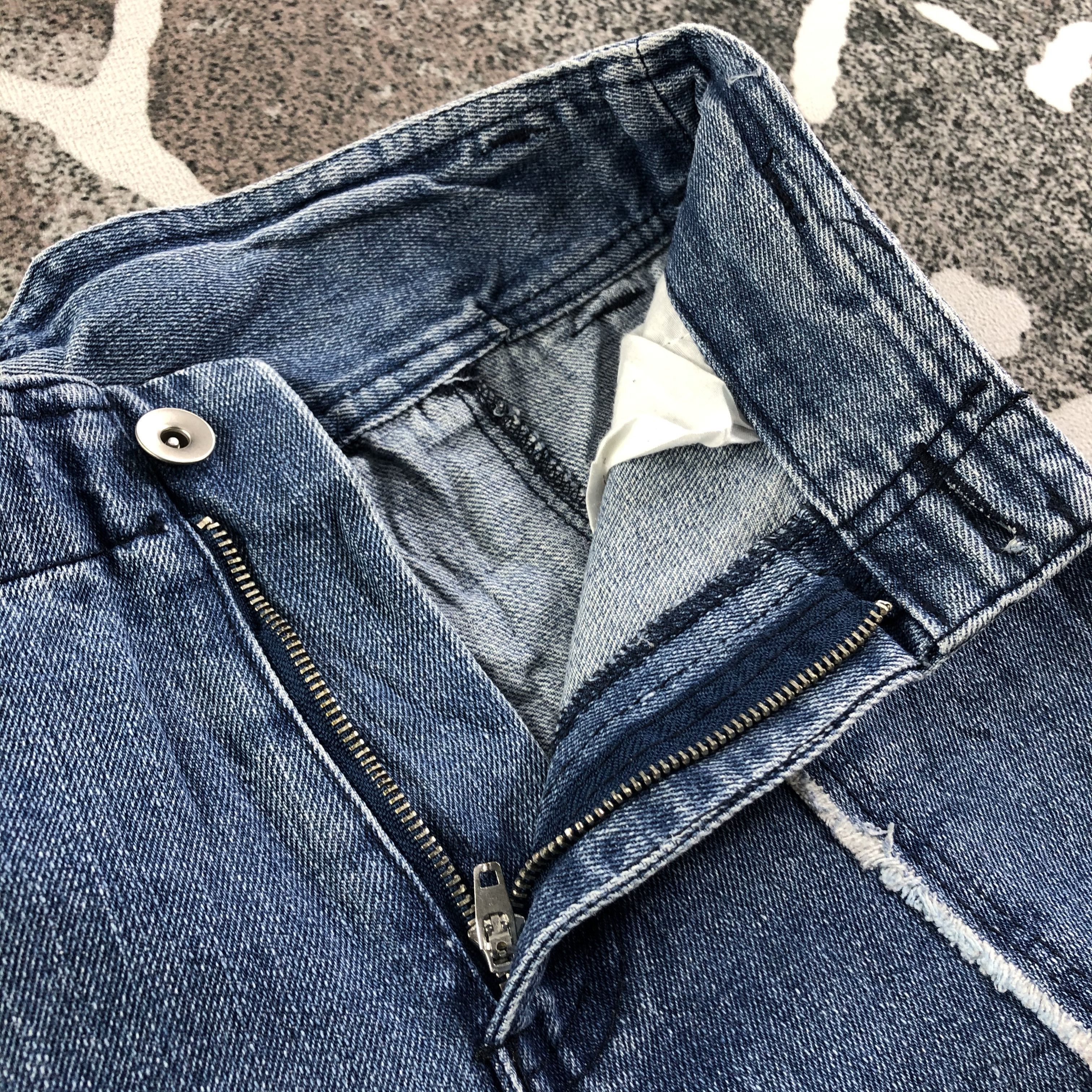 Japanese Brand Japanese Brand Clear Jeans Blue Baggy Cropped Denim KJ1758 Size 26" / US 2 / IT 38 - 7 Thumbnail