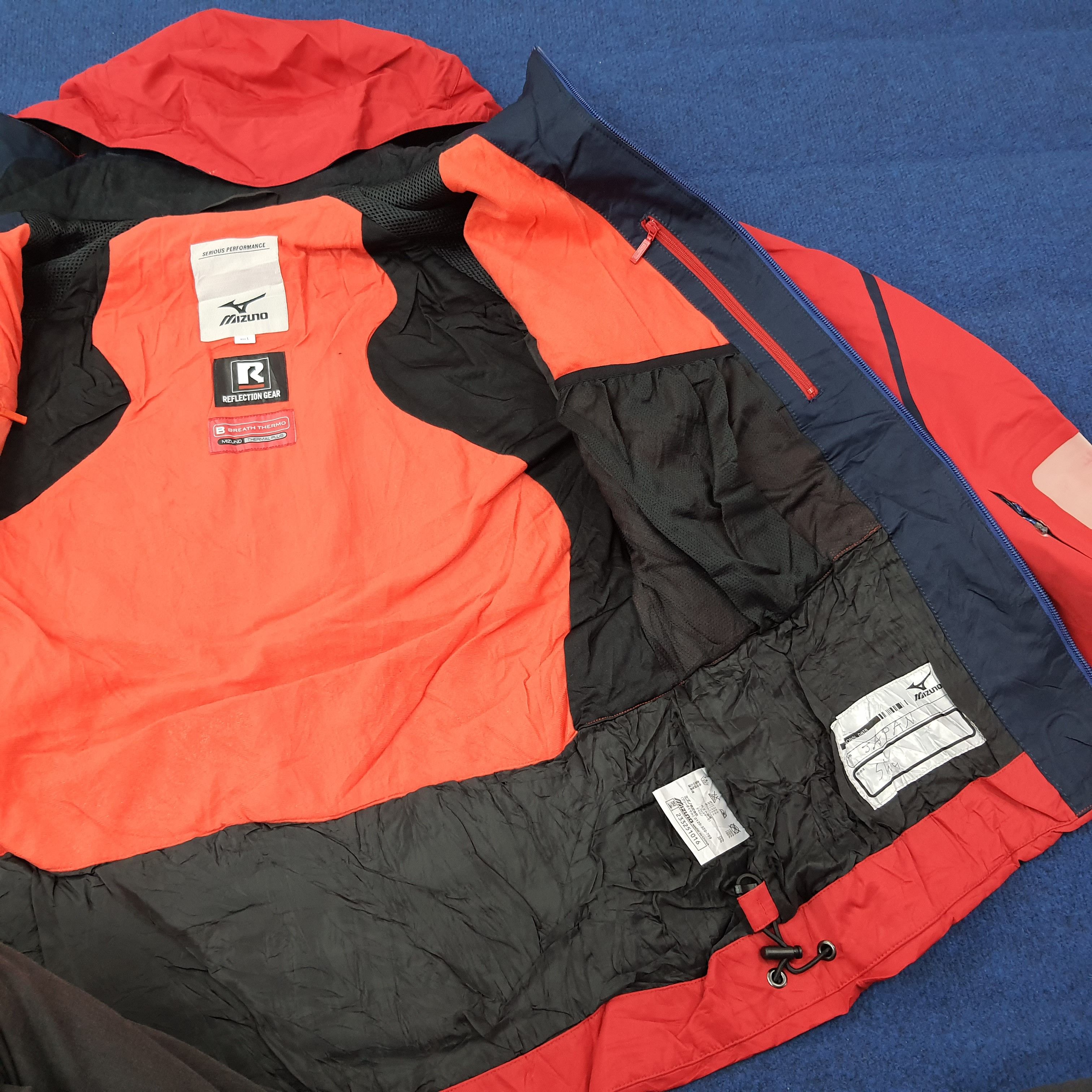 Mizuno Vintage Mizuno Olympic Japan Thermal Plus Jacket C264N12 Size US L / EU 52-54 / 3 - 11 Thumbnail