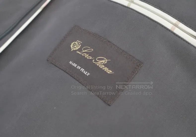Loro Piana Loro Piana New Long Coat with Technological Materials Size US XL / EU 56 / 4 - 4 Thumbnail