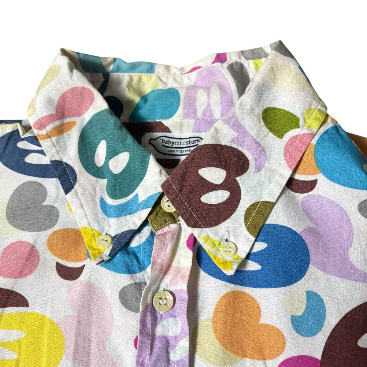 Bape Baby Milo Bape Camo Multi Colors Long Sleeve Shirt Size US M / EU 48-50 / 2 - 4 Thumbnail