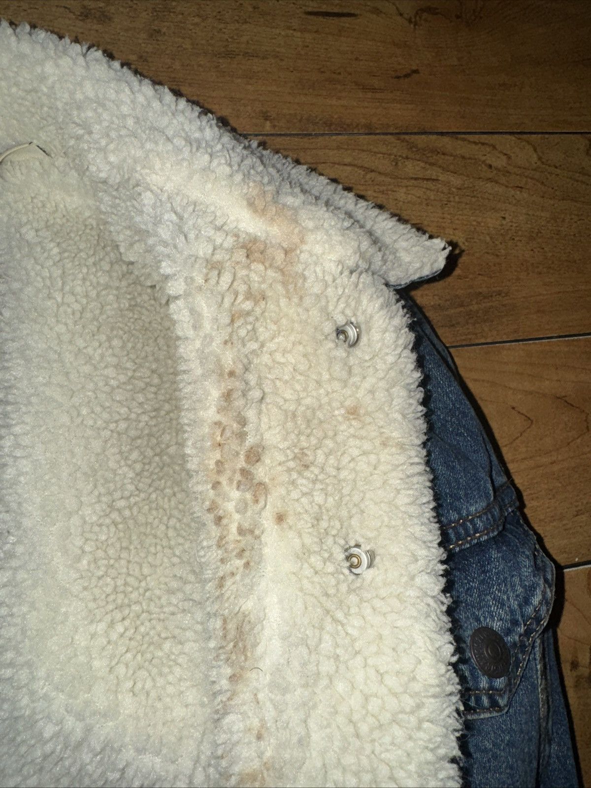 Levi's Levi’s Denim Sherpa Jacket Blue Medium 22x26 Size US M / EU 48-50 / 2 - 9 Thumbnail