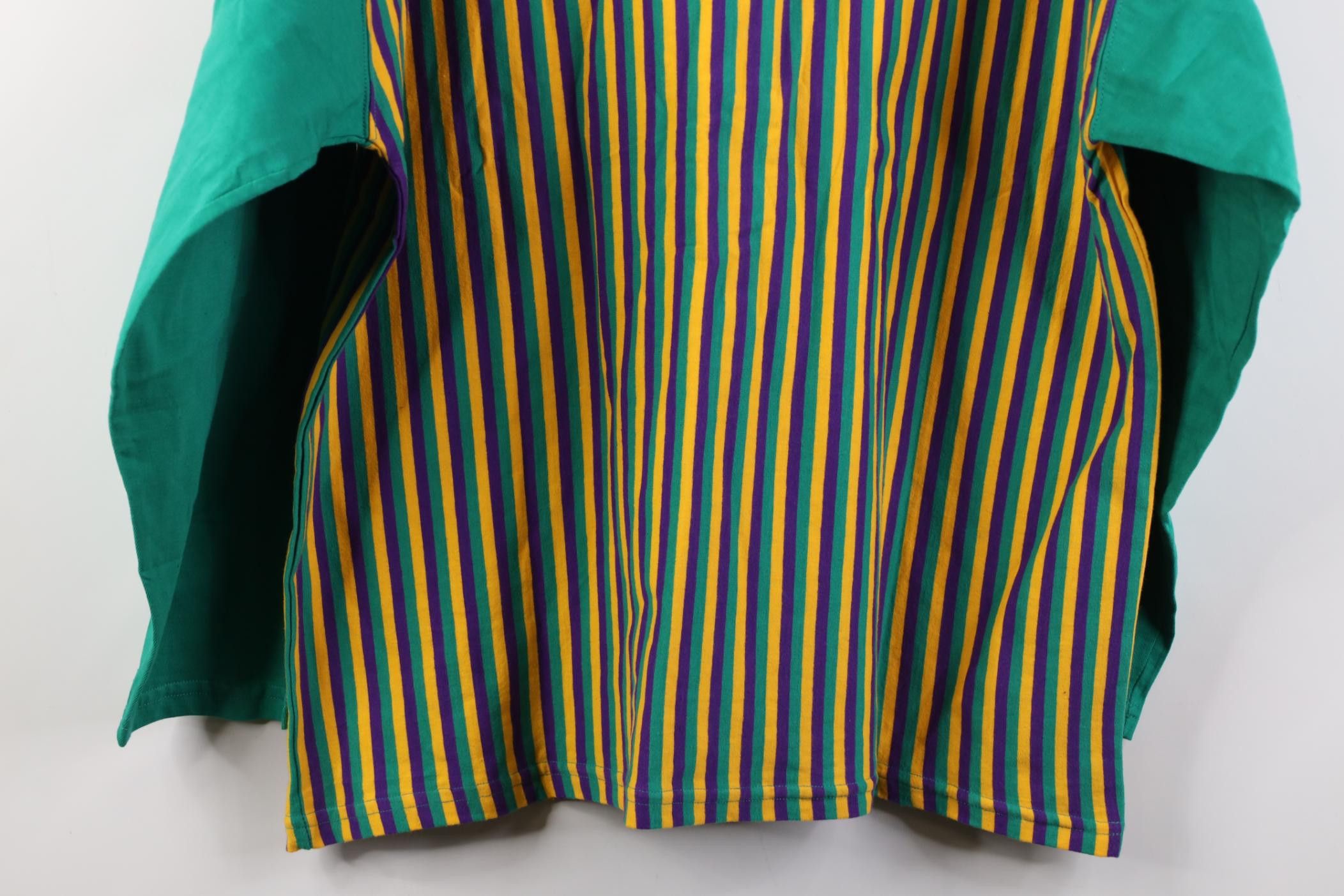 Vintage Deadstock Vintage 90s Streetwear 1/4 Zip Polo Shirt USA Size US L / EU 52-54 / 3 - 14 Thumbnail