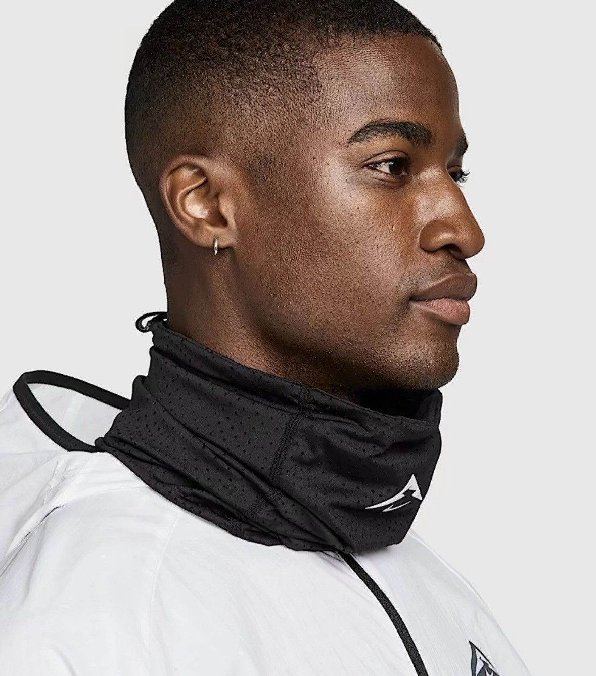 Nike NEW Nike Trail Neck Wrap Face mask Running Hiking - Black - Size ONE SIZE - 5 Thumbnail