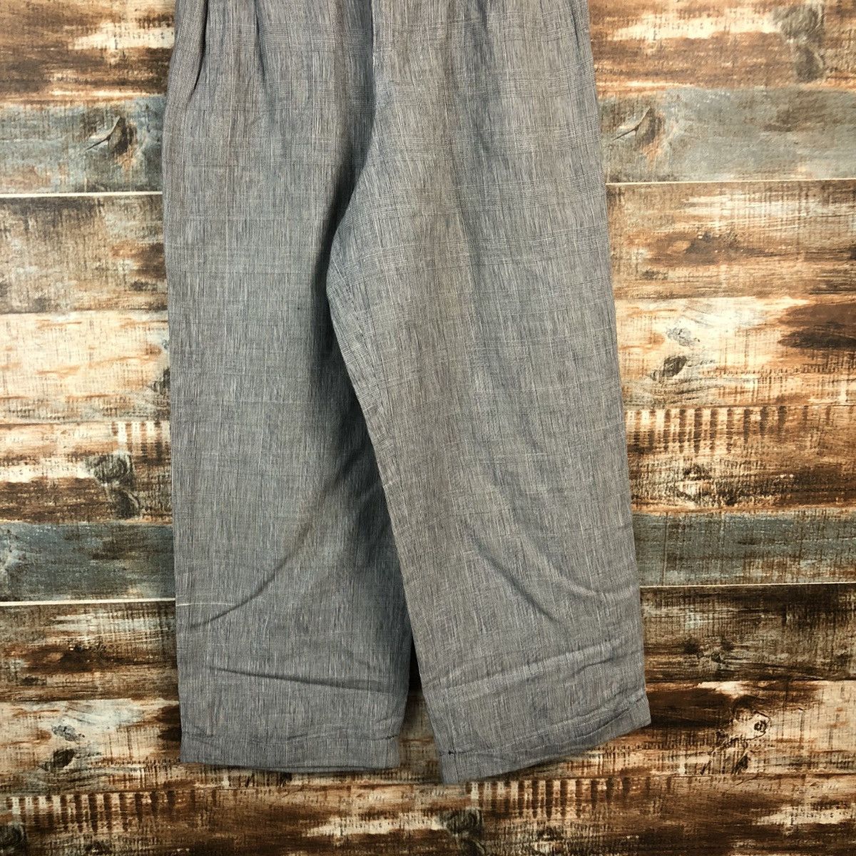 Issey Miyake DL Issey Miyaki Japan Gray palazo Pants #C639 Size 25" / US 0 / IT 36 - 6 Thumbnail