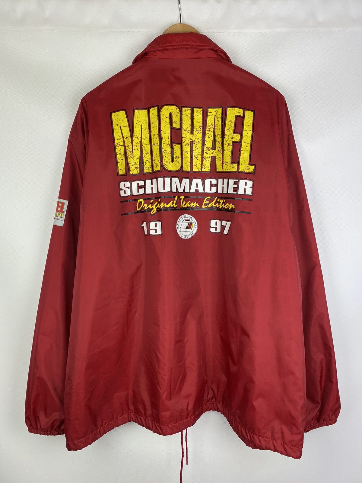 Vintage Schumacher vintage 1997 Original Team Edition Racing Jacket Size US XXL / EU 58 / 5 - 16 Thumbnail
