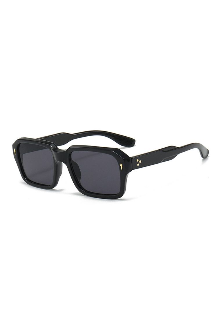 Other Black Round Frame Black Lens Polarized Sunglasses Size ONE SIZE - 1 Thumbnail