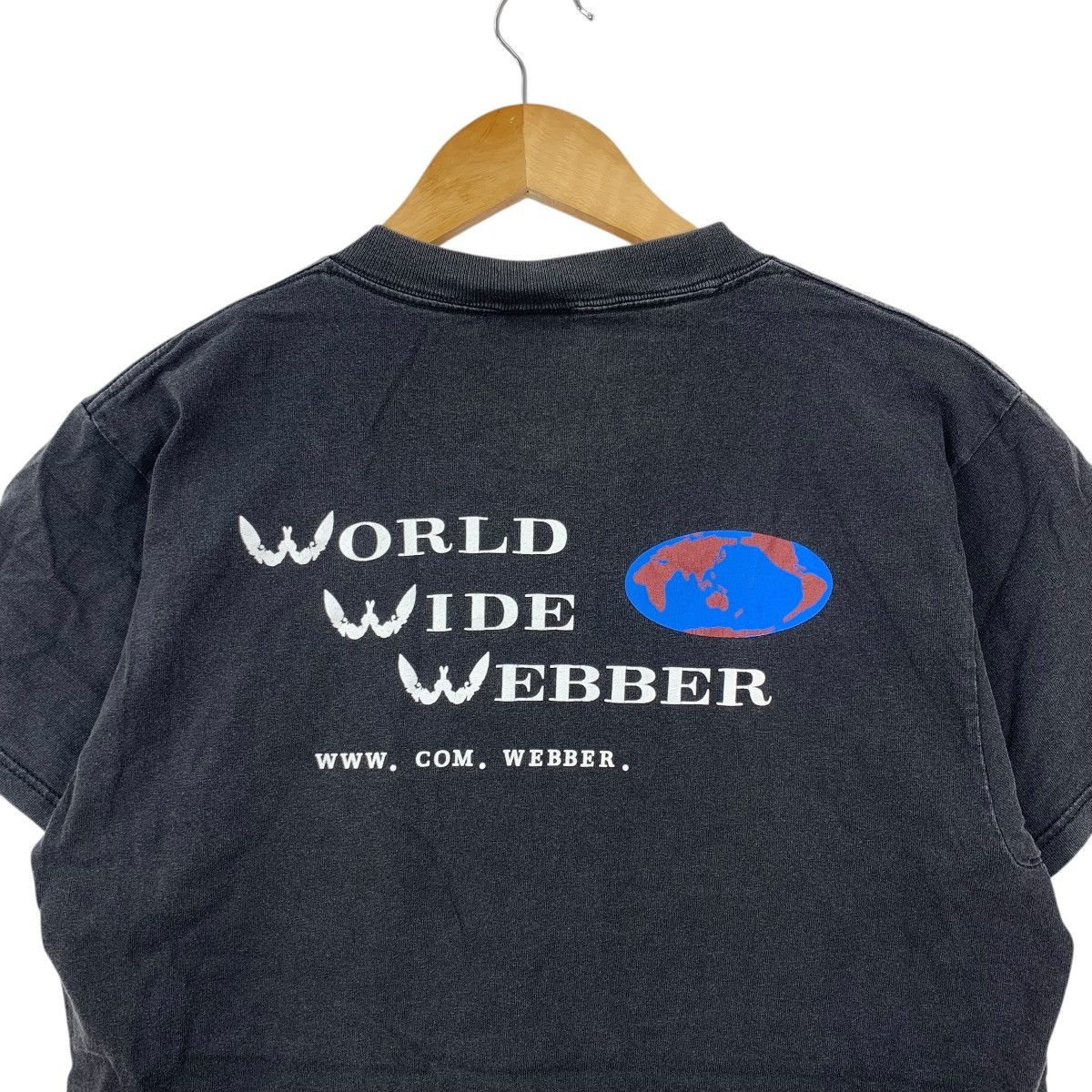 Vintage Vintage 90s WORLD WIDE WEBBER Surf Australia Chris Tshirt Size US M / EU 48-50 / 2 - 2 Thumbnail