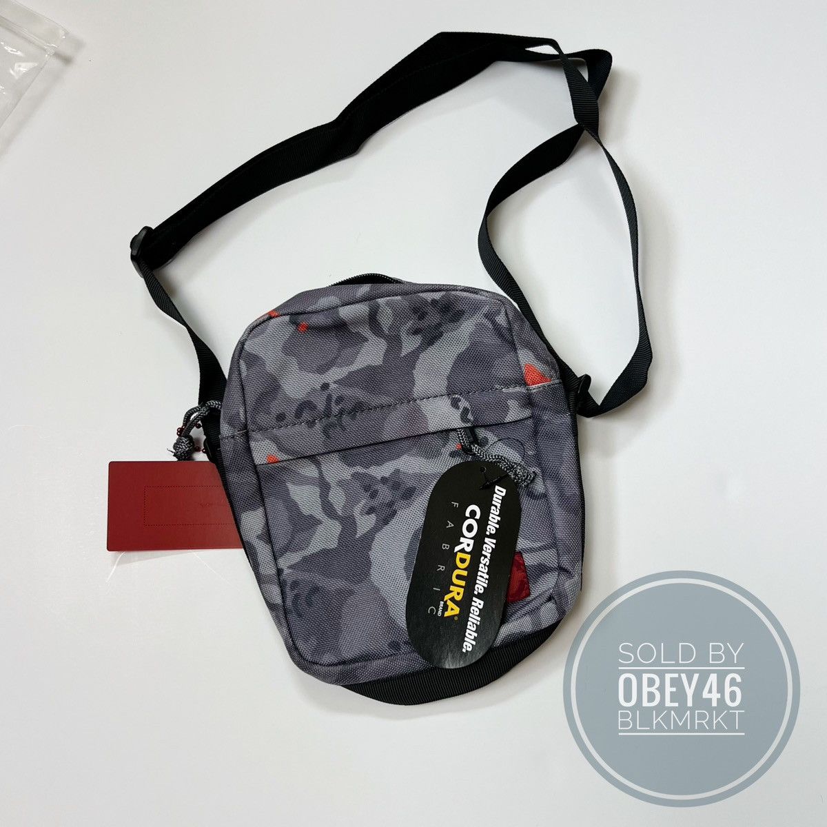 CLOT CLOT APPAREL CAMO CORDURA SHOULDER BAG Size ONE SIZE - 5 Thumbnail
