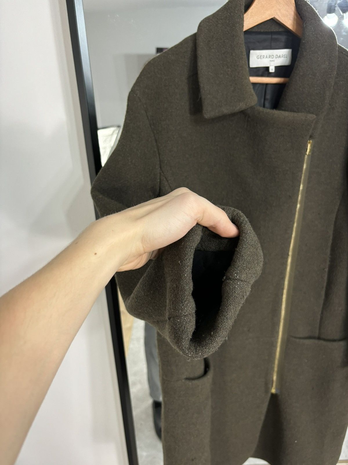 Designer × Japanese Brand Luxury Designer Gerard Darel Heavy Wool Coat Old Money Size US L / EU 52-54 / 3 - 6 Thumbnail