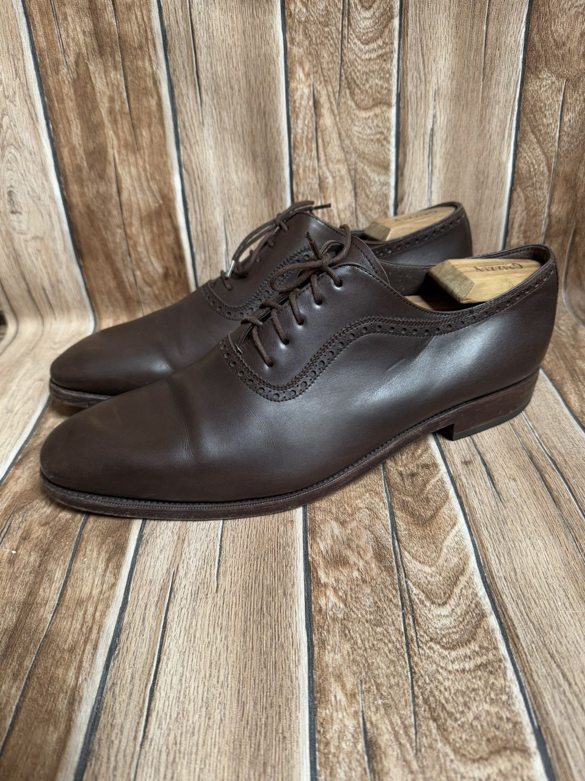 Carmina Wholecut Oxford shoe Size US 11 / EU 44 - 1 Thumbnail