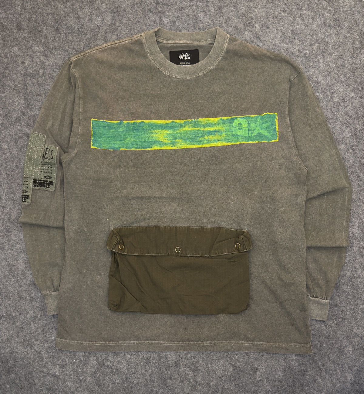 Madness Madness Pigment Dyed Crewneck Long Sleeve. Size US M / EU 48-50 / 2 - 1 Thumbnail