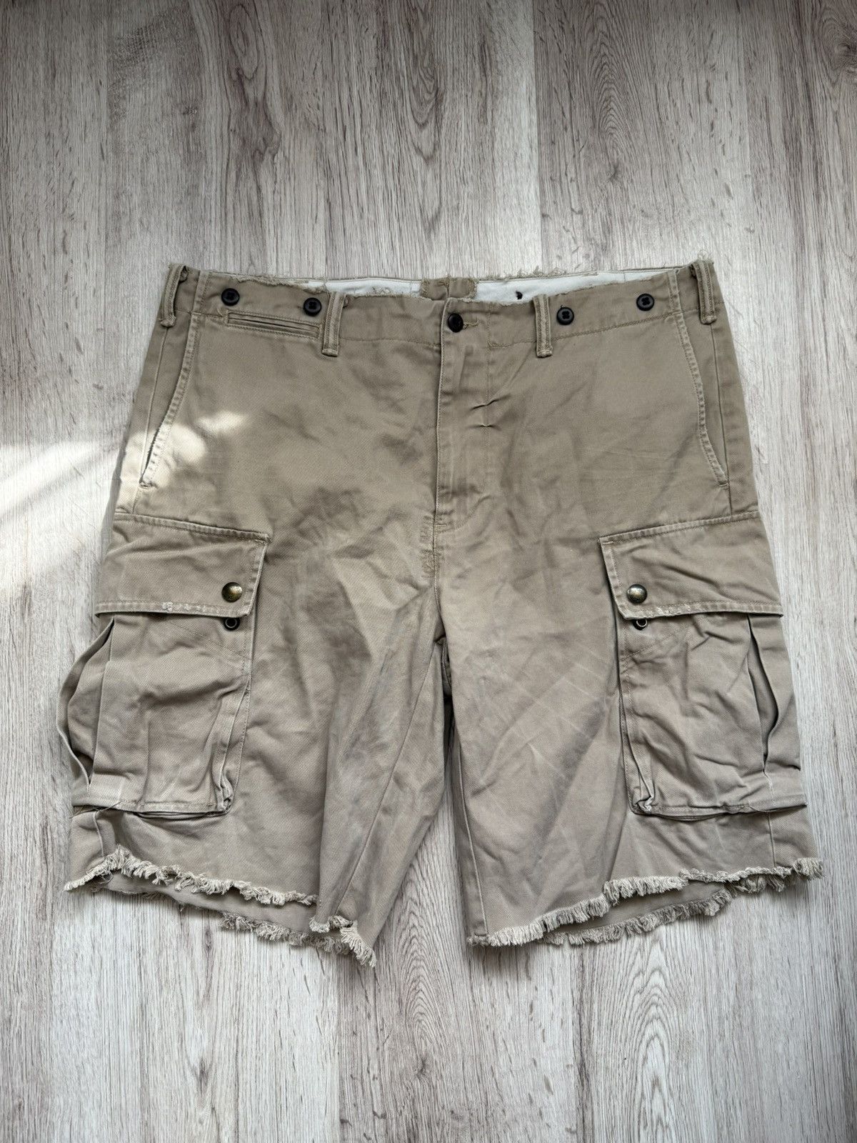 Polo Ralph Lauren Rare Polo Ralph Lauren Vintage Combat Cargo Distressed Size US 36 / EU 52 - 1 Thumbnail