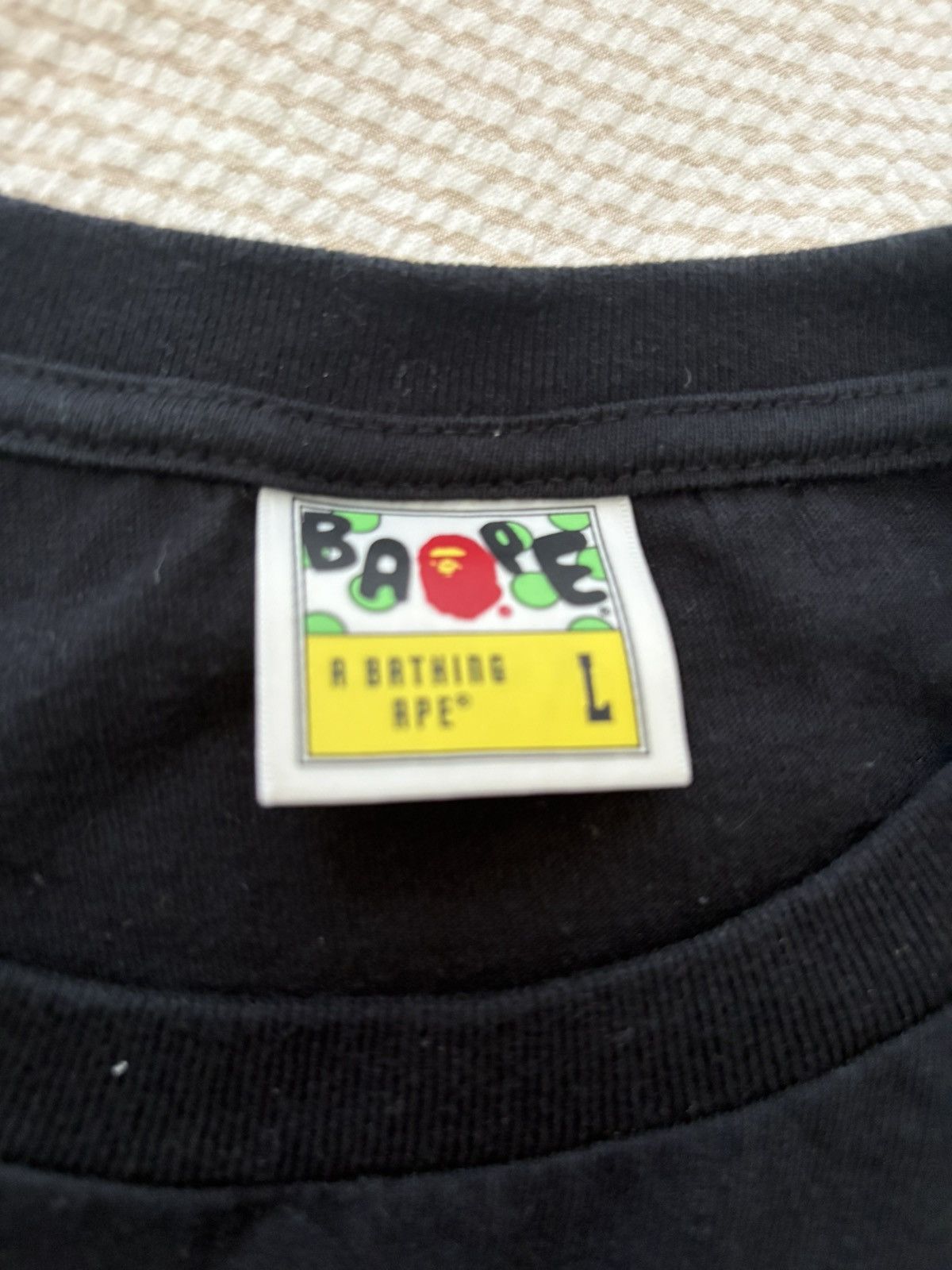 Bape Bape x Bapesta Worldwide Tee Size US L / EU 52-54 / 3 - 5 Thumbnail
