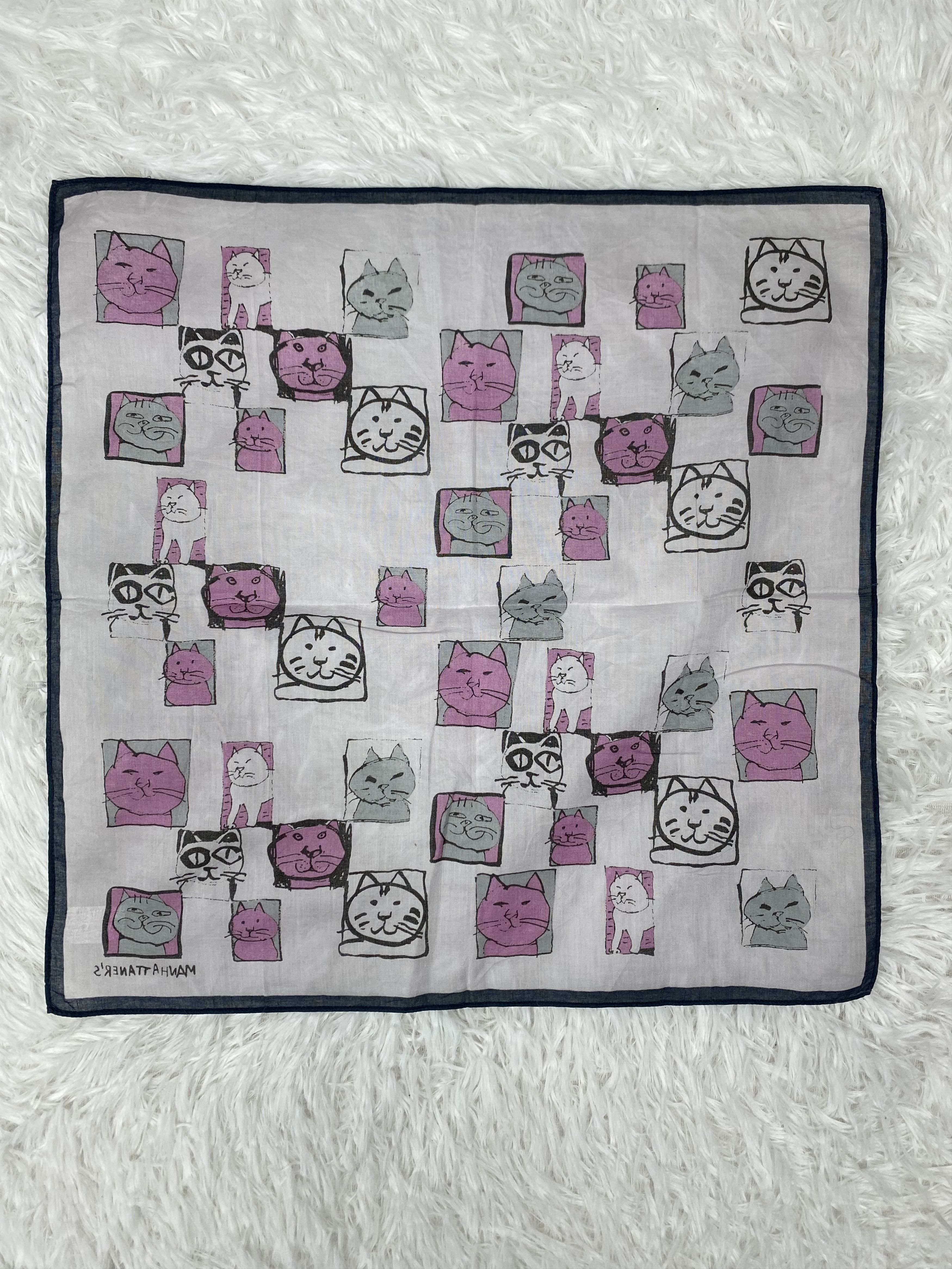 Designer × Vintage Vintage Manhattaner's Handkerchief Neckerchief PH0774 Size ONE SIZE - 4 Thumbnail