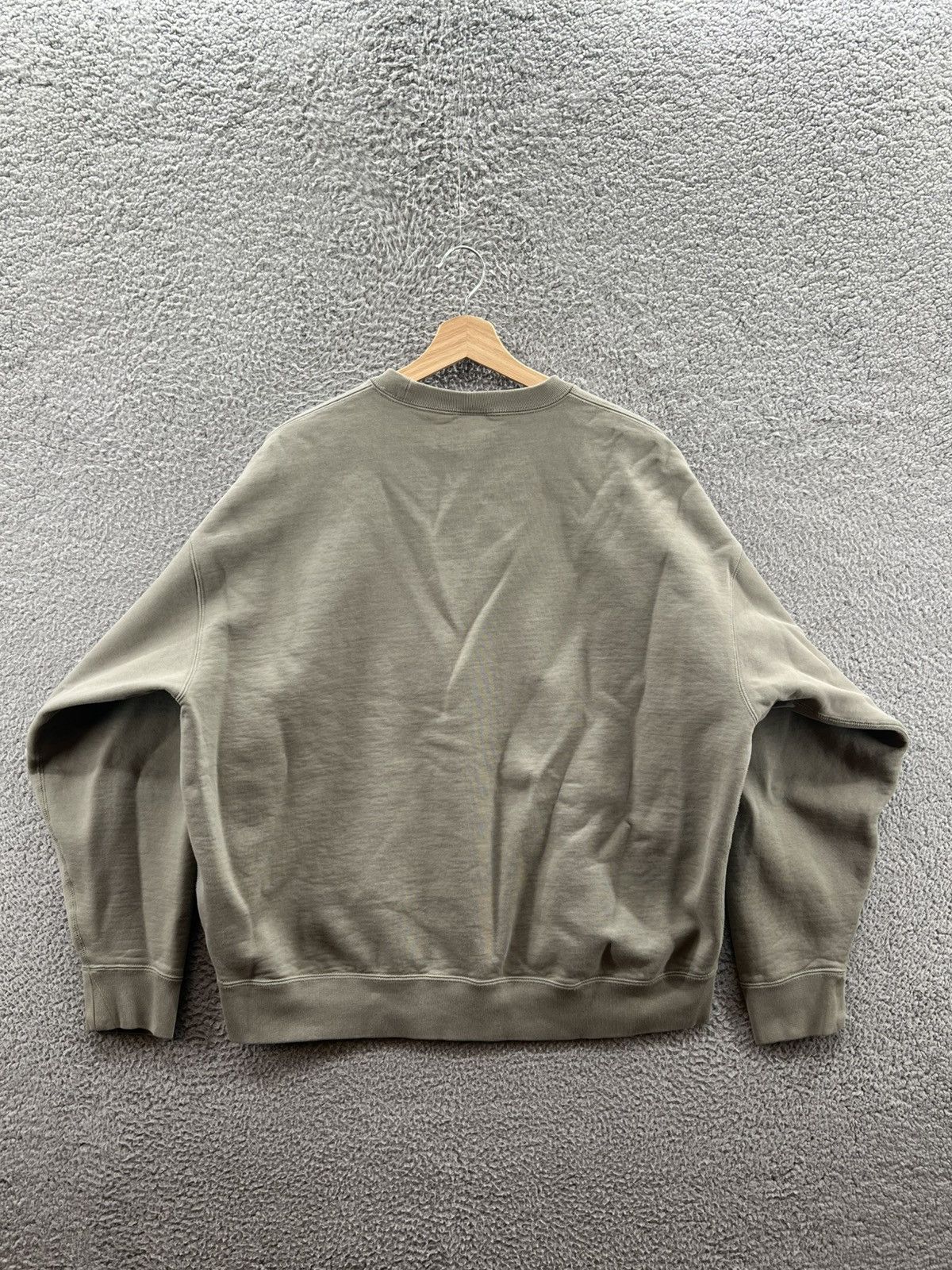 Nike Nike NRG Fleece Crew Sweater Solo Swoosh Army CV0554-460 Size US XL / EU 56 / 4 - 2 Thumbnail