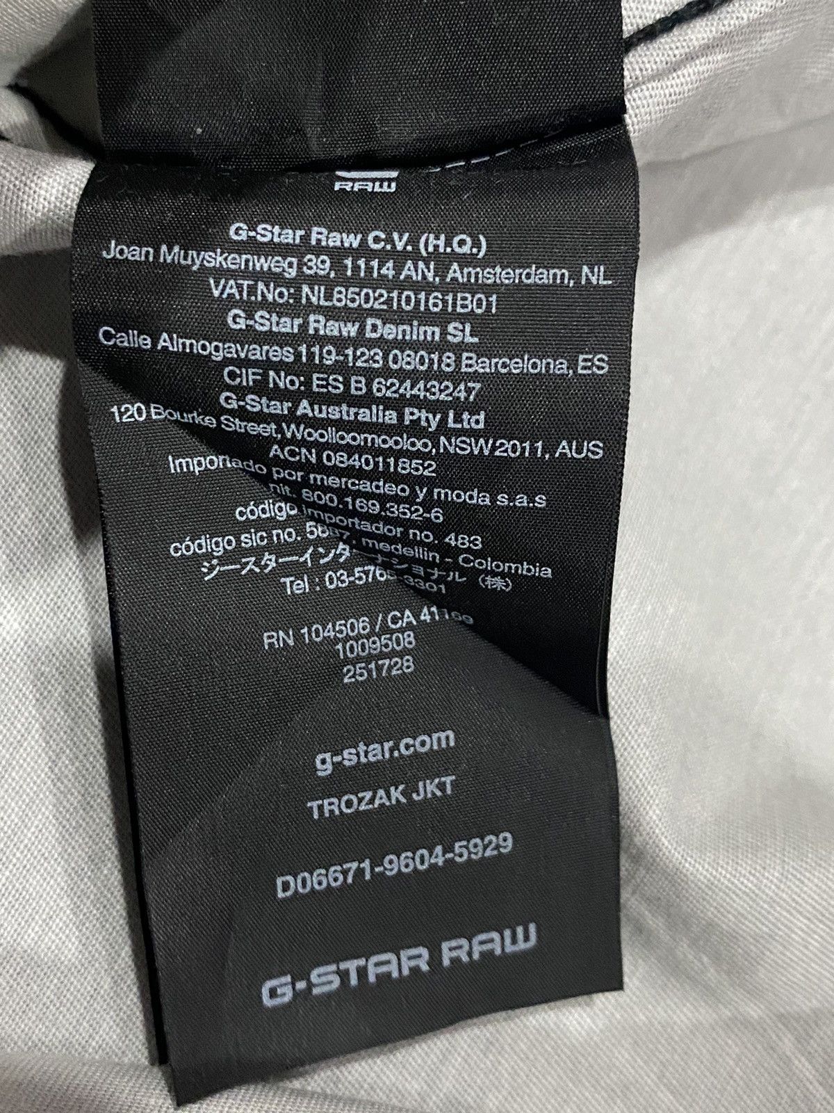 G-Star Rare 🔥 GSTAR RAW FullPrint Hoodie Jacket (S) Size US S / EU 44-46 / 1 - 18 Thumbnail