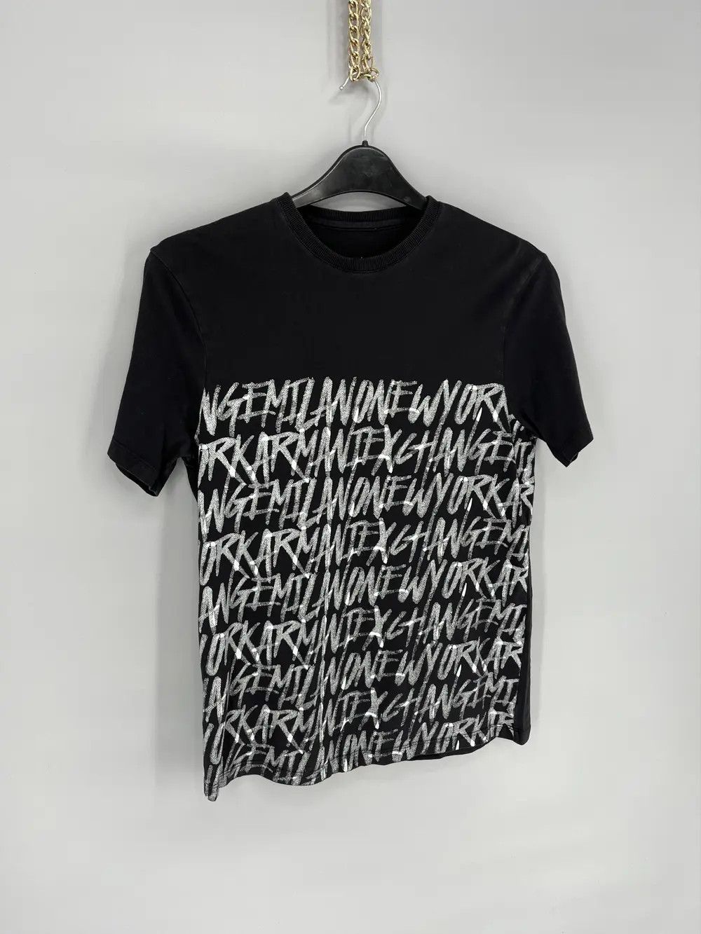 Armani Vintage Y2K Armani Exchange full Graphic Tee Streetwear Size US S / EU 44-46 / 1 - 2 Thumbnail
