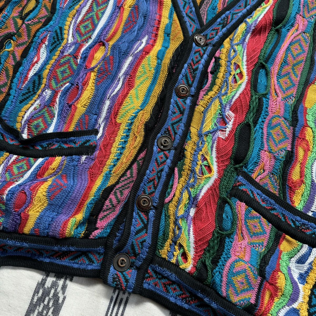 Coogi × Vintage 90's Coogi Cardigan Size US S / EU 44-46 / 1 - 3 Thumbnail