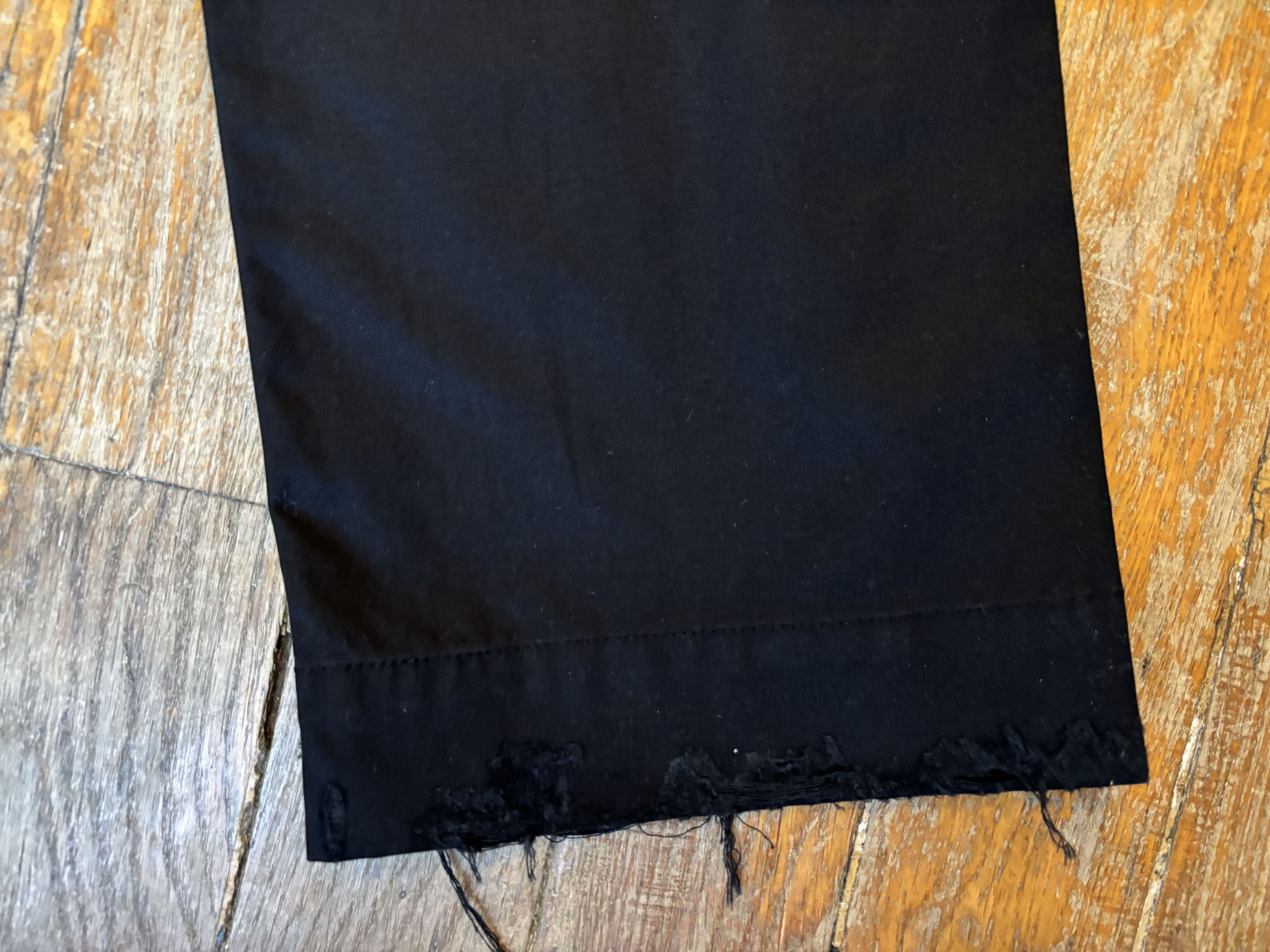 Balenciaga Balenciaga Cropped Pants Black Size US 30 / EU 46 - 10 Thumbnail
