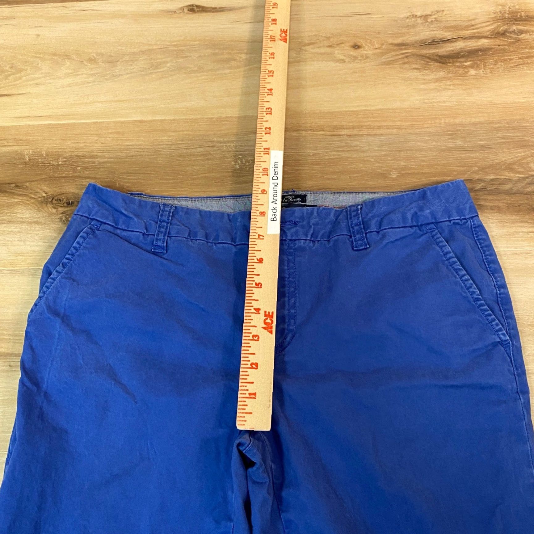 Tommy Hilfiger Tommy Hilfiger Ankle Chinos Womens Size 6 Blue Pants Trousers Chino Pants Casual Classic Size 28" / US 6 / IT 42 - 3 Thumbnail