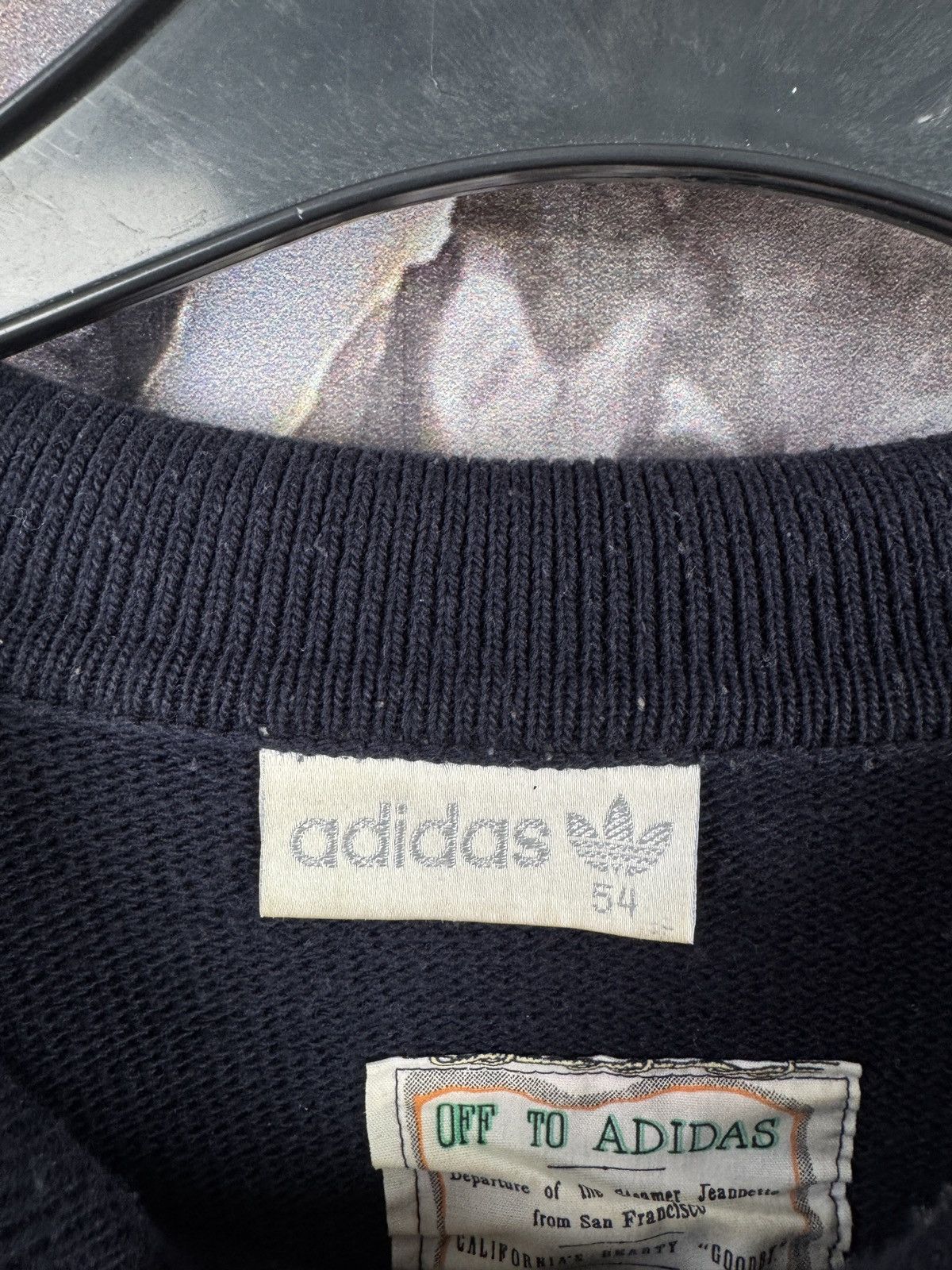 Vintage Men’s Adidas Full Speed Ahead Sweater Vintage Size 44 (L-XL) Size US L / EU 52-54 / 3 - 6 Thumbnail