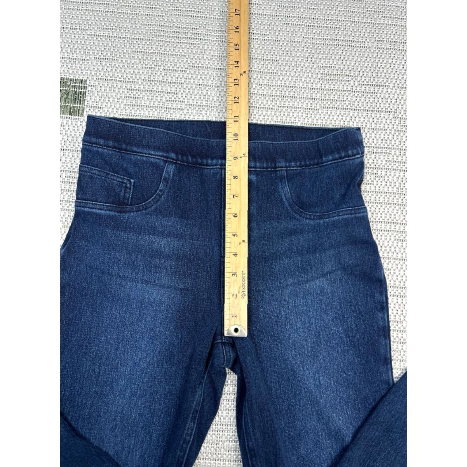 Spanx Spanx Jeggings Womens Medium Dark Wash Denim Pull On Size 32" / US 10 / IT 46 - 4 Thumbnail