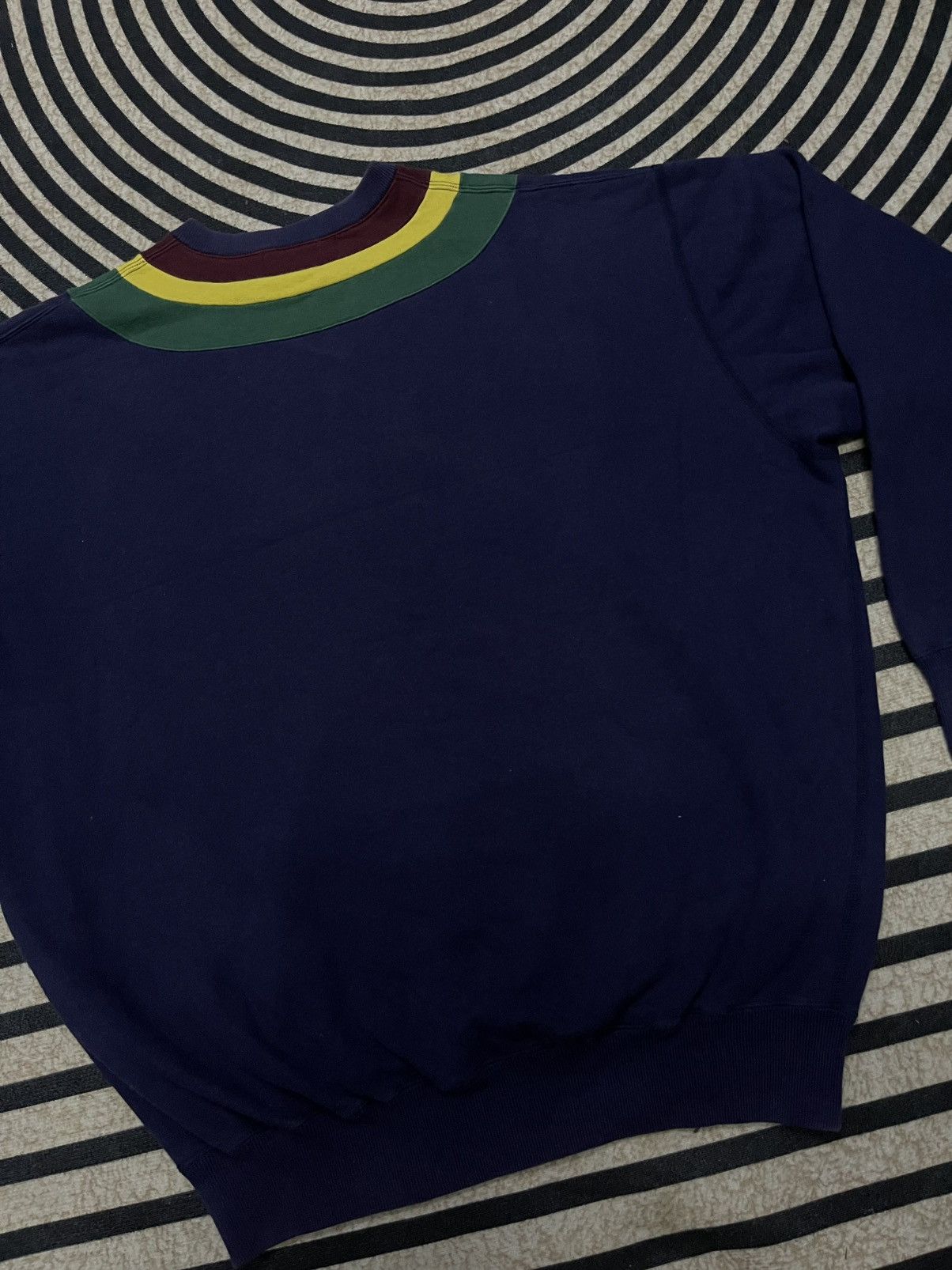 Polo Ralph Lauren 90s POLO BY RALPH LAUREN V-NECK COLLEGE STYLE SWEATER Size US L / EU 52-54 / 3 - 13 Thumbnail
