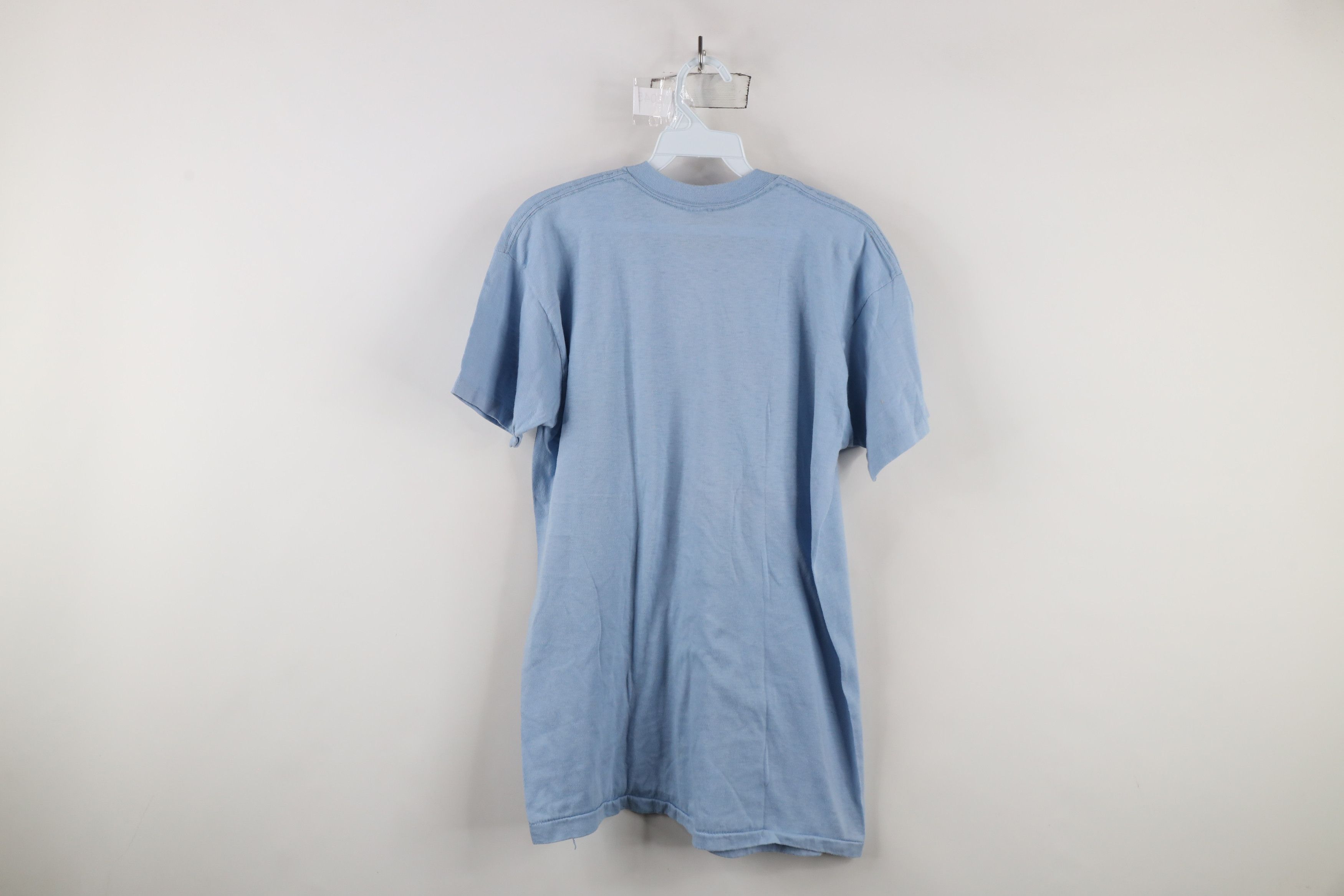 Vintage Vintage 80s Streetwear Need Love Too T-Shirt Blue USA Size US XL / EU 56 / 4 - 8 Thumbnail