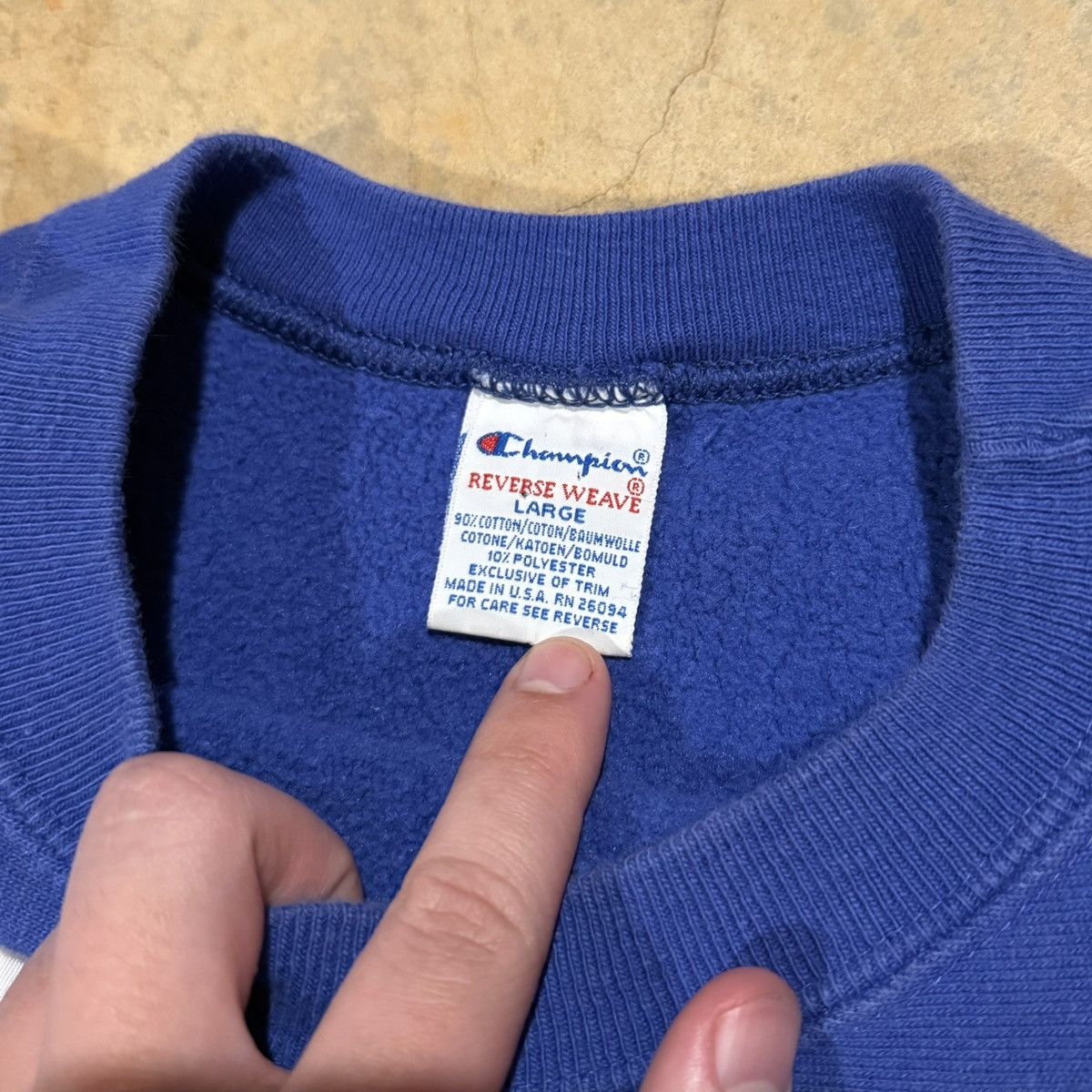 Champion 1990s Champion Reverse Weave Seton Hall University Crewneck Size US L / EU 52-54 / 3 - 5 Thumbnail
