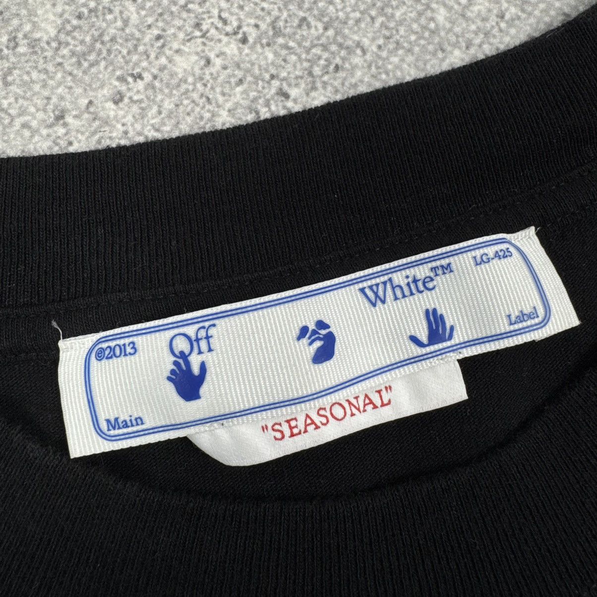 Off-White Rare Off White 90s Liquid T Shirt Size US M / EU 48-50 / 2 - 9 Thumbnail