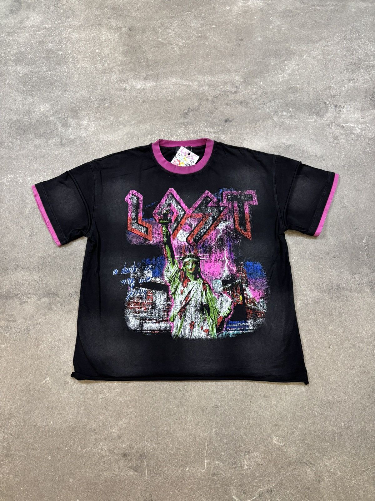 LOST INTRICACY Lost Intricacy Dark Torch T-Shirt, Black Size US L / EU 52-54 / 3 - 1 Thumbnail