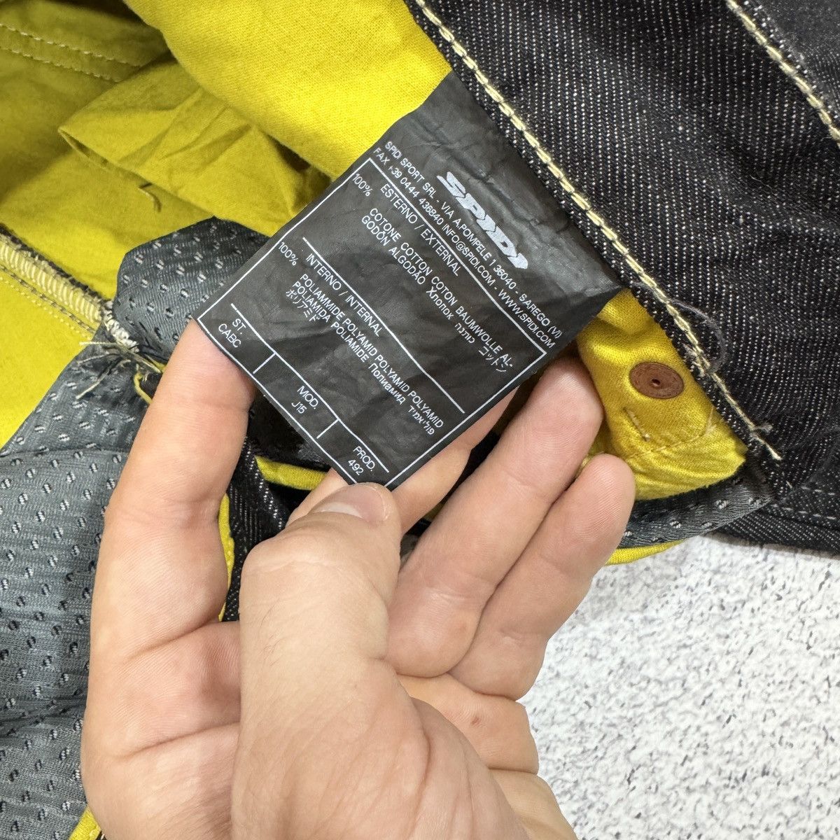 Other Spidi Motorcycle Denim Jeans 34/50 size Size US 34 / EU 50 - 7 Thumbnail