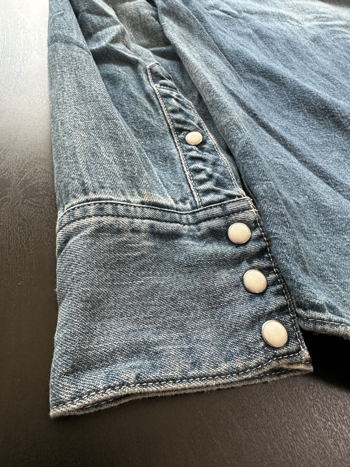 Visvim Visvim Denim Western Shirt – Made in Japan – Size 1 Size US S / EU 44-46 / 1 - 9 Thumbnail