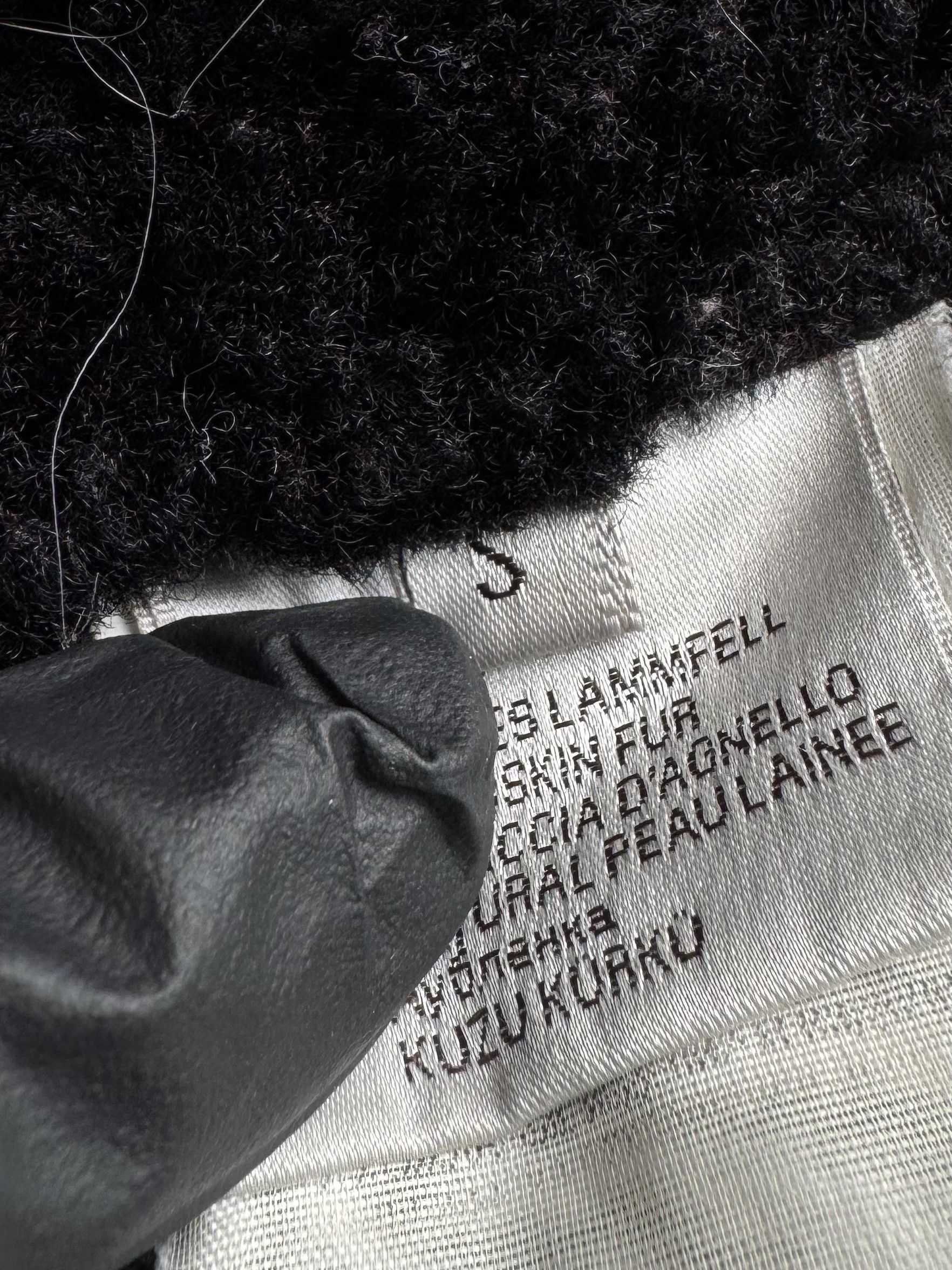 Japanese Brand Vintage Real Sheepskin Cropped Jacket (E4) Size S / US 4 / IT 40 - 9 Thumbnail