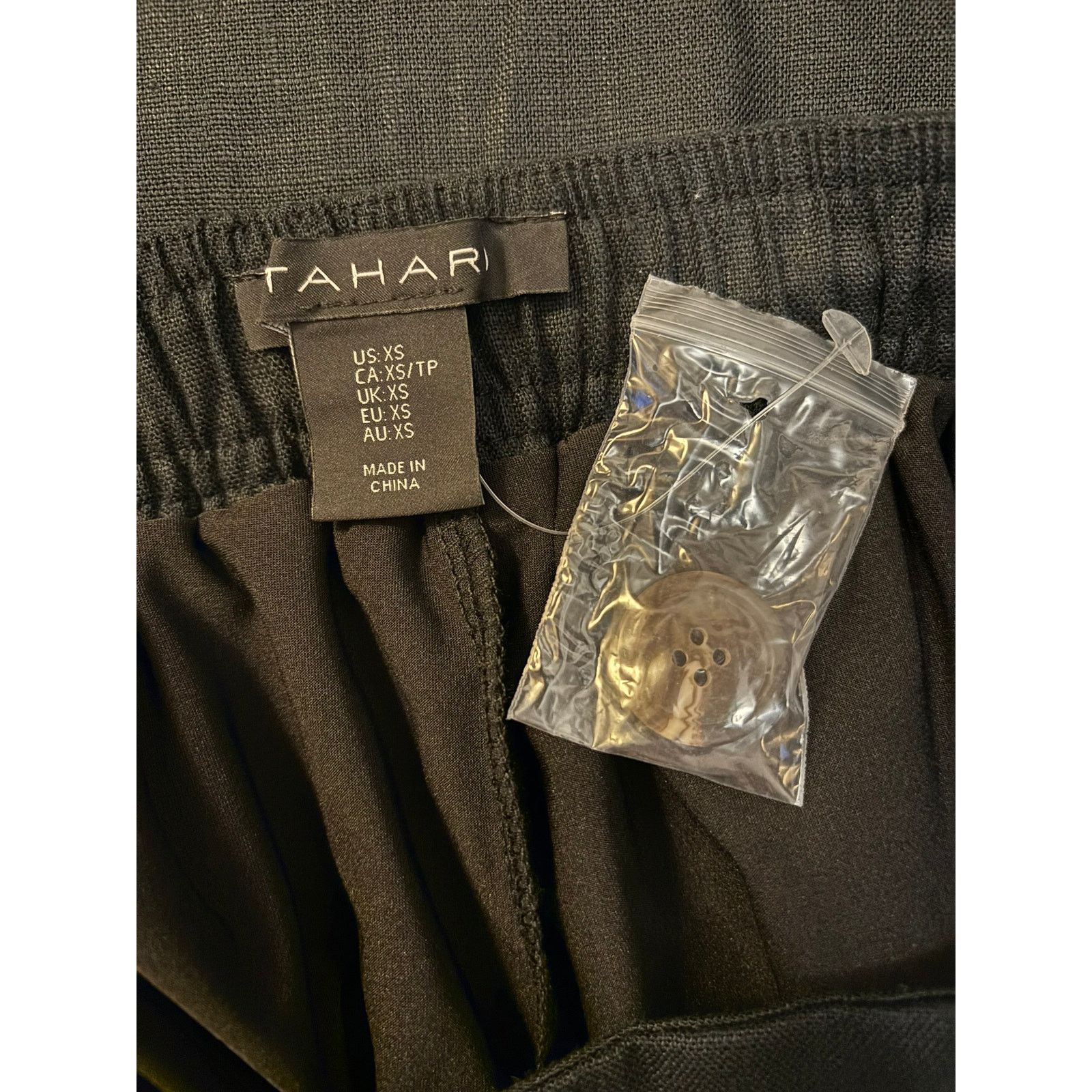 Elie Tahari NWOT Tahari Navy Blue Linen Skirt Skort XS ALine Sailor Mini Size 26" / US 2 / IT 38 - 8 Thumbnail