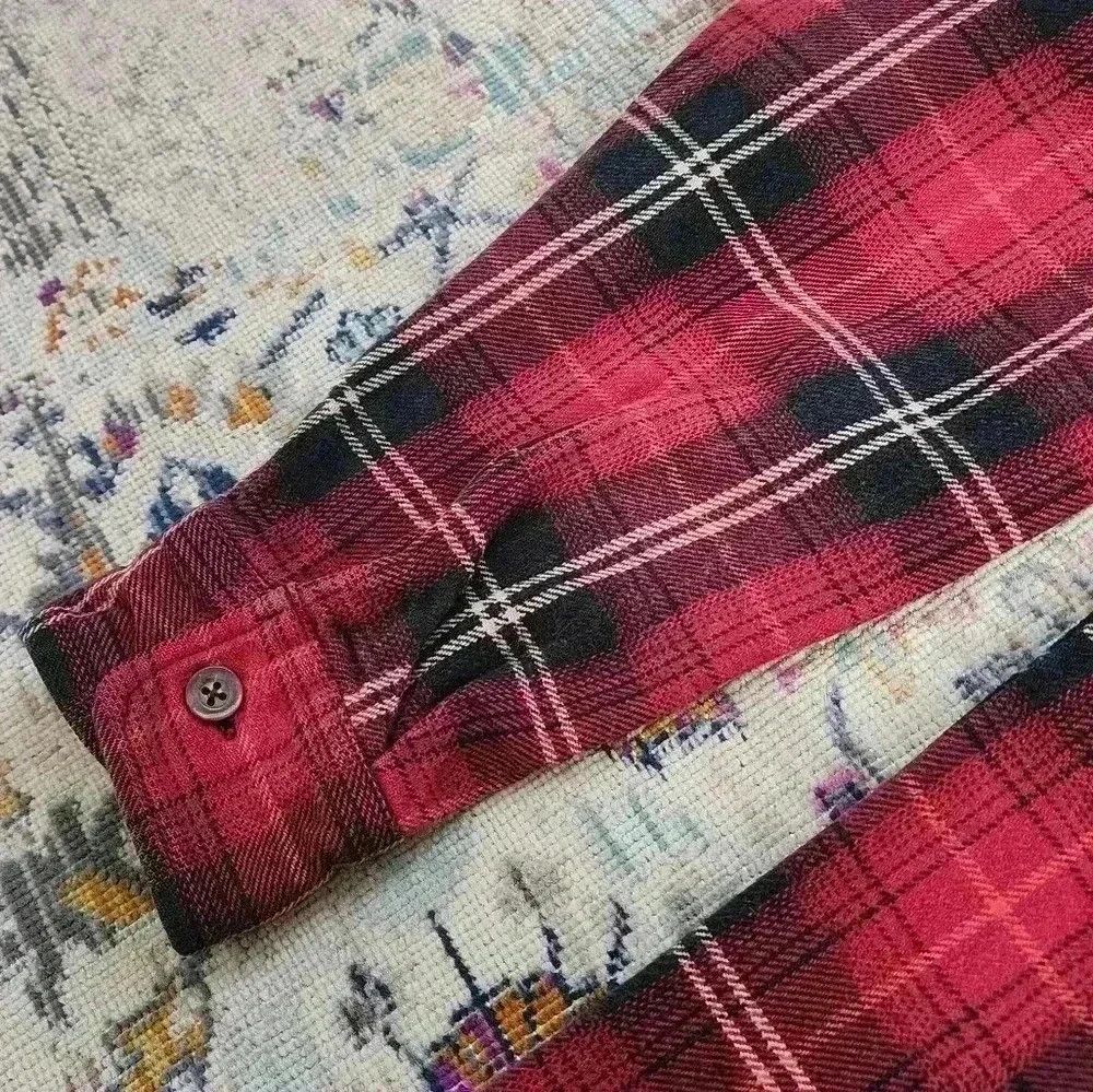 Lumberjack CE Schmidt Workwear Red Plaid Work Shacket Shirt Size US L / EU 52-54 / 3 - 11 Thumbnail