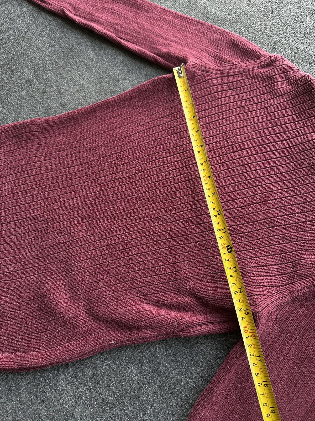 Ralph Lauren 🚨POLO JEANS CO RALPH LAUREN RARE BURGUNDY SWEATER Size S / US 4 / IT 40 - 17 Thumbnail