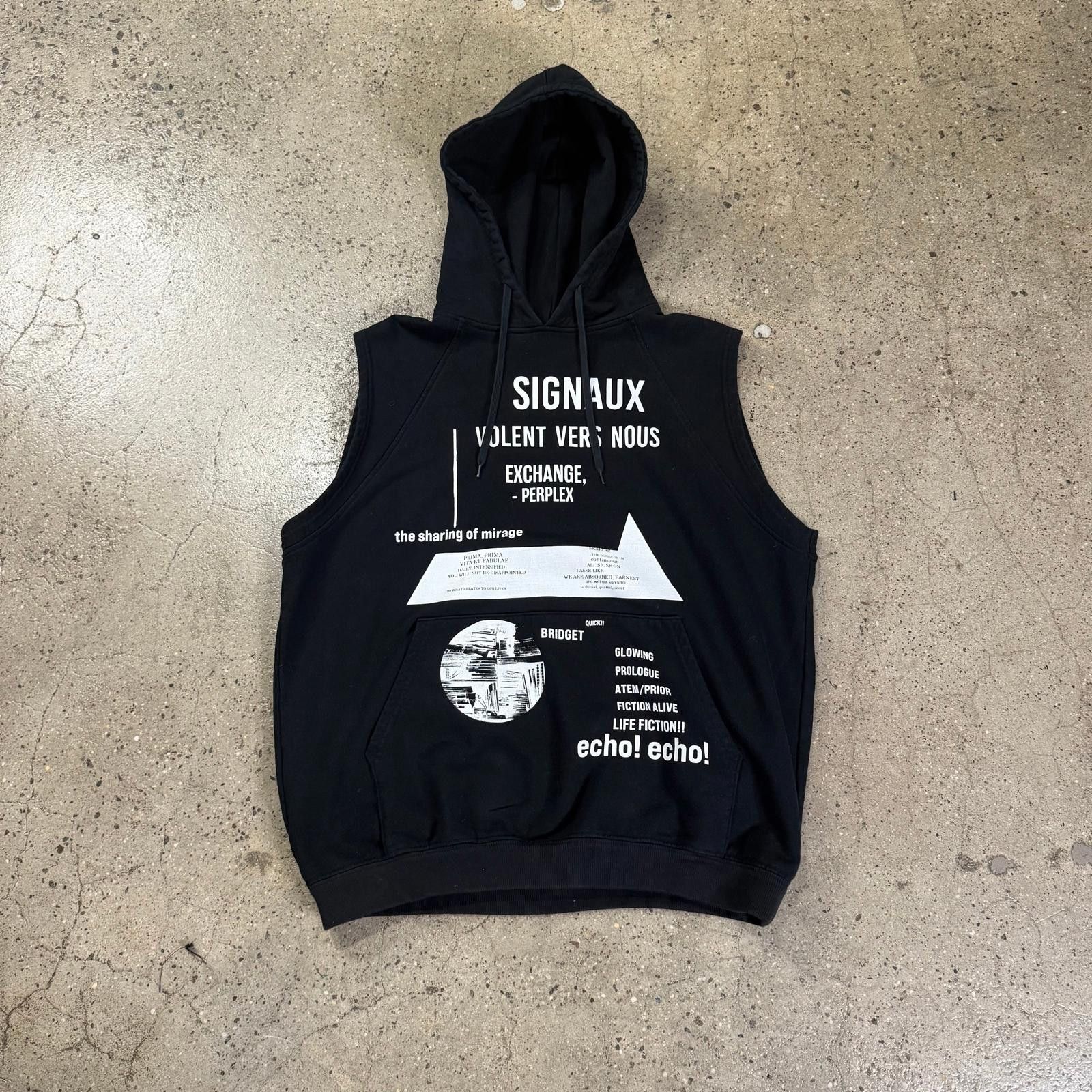 Prada Prada Raf Simons Hoodie Vest Size US XL / EU 56 / 4 - 1 Thumbnail